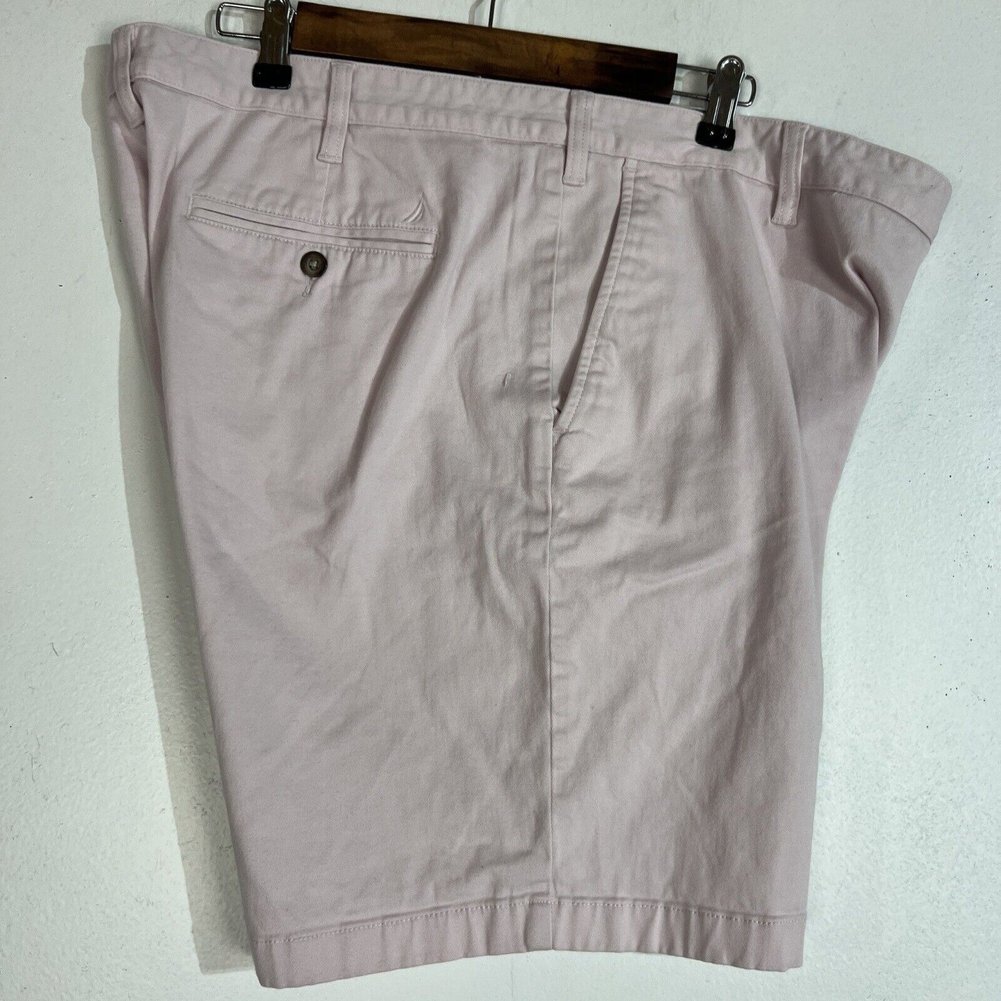 Nautica Chino Shorts Men’s Size 40 Color Pink Flat Front