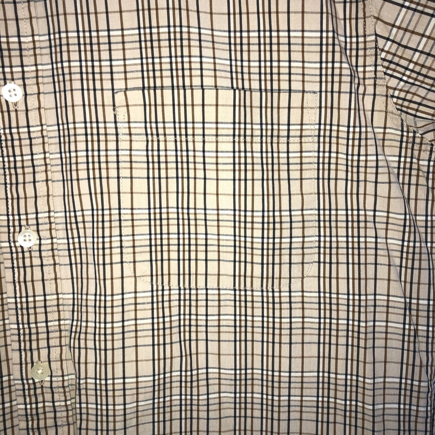 J. Crew Shirt Mens Size Large Color Brown