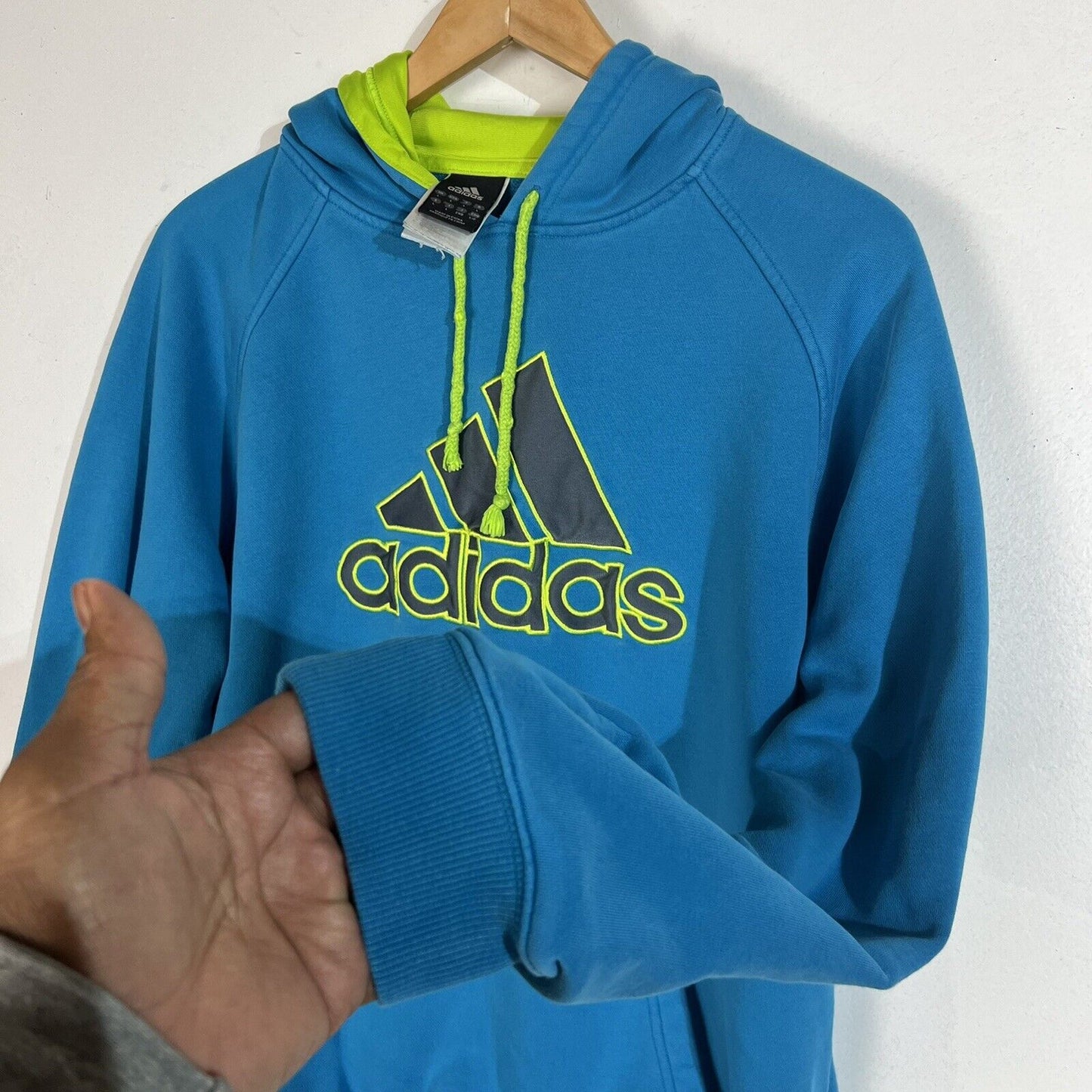 Adidas Men’s Hoodie Size Large Multicolor Long Sleeve Pullover