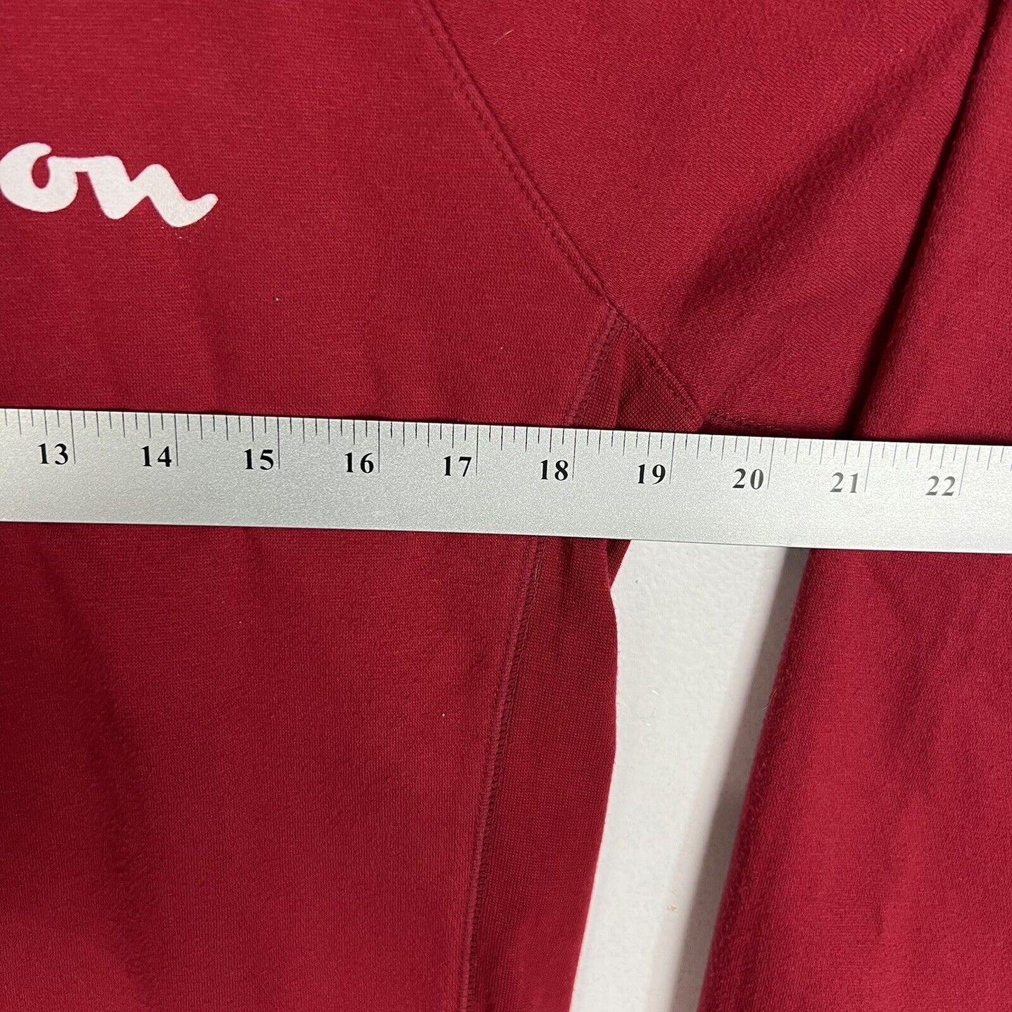 Champion Women’s Sweatshirt Size M Red (Pre-Owned) Pullover