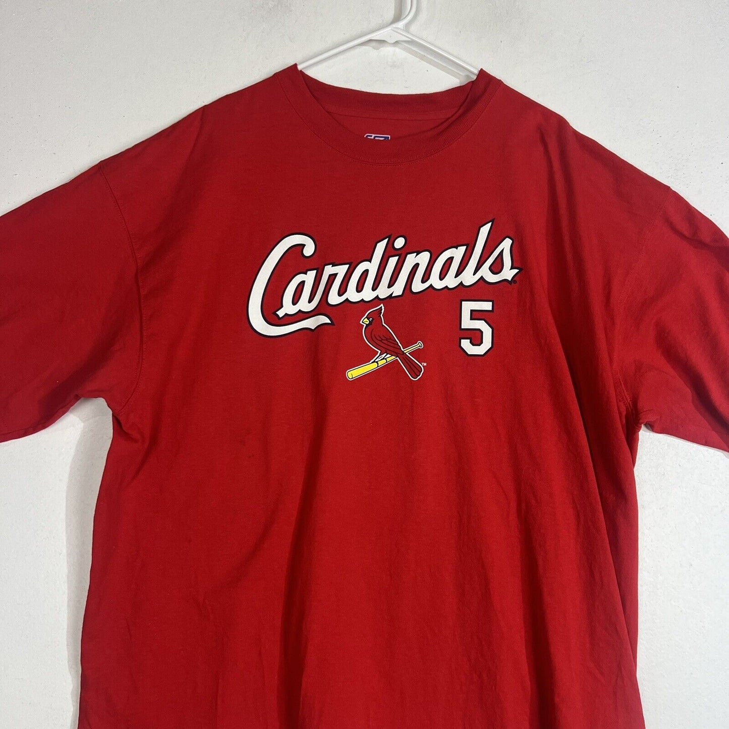 St Louis Cardinals Albert Pujols CSA T- Shirt Men’s 2XL Multicolor Short Sleeve