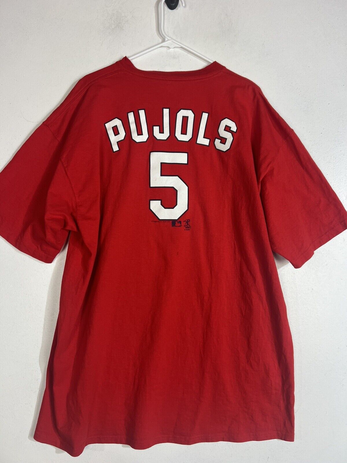 St Louis Cardinals Albert Pujols CSA T- Shirt Men’s 2XL Multicolor Short Sleeve