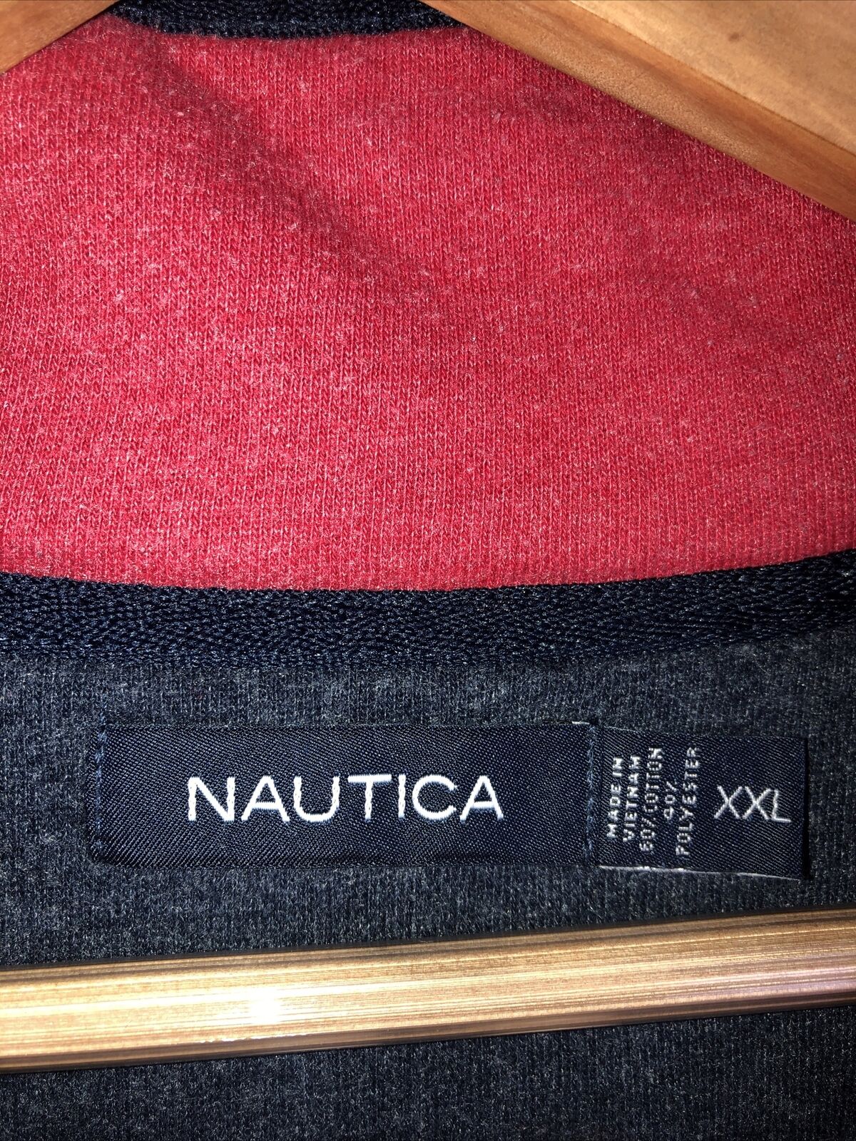 Nautica Sweatshirt Mens Size XXL Color Blue