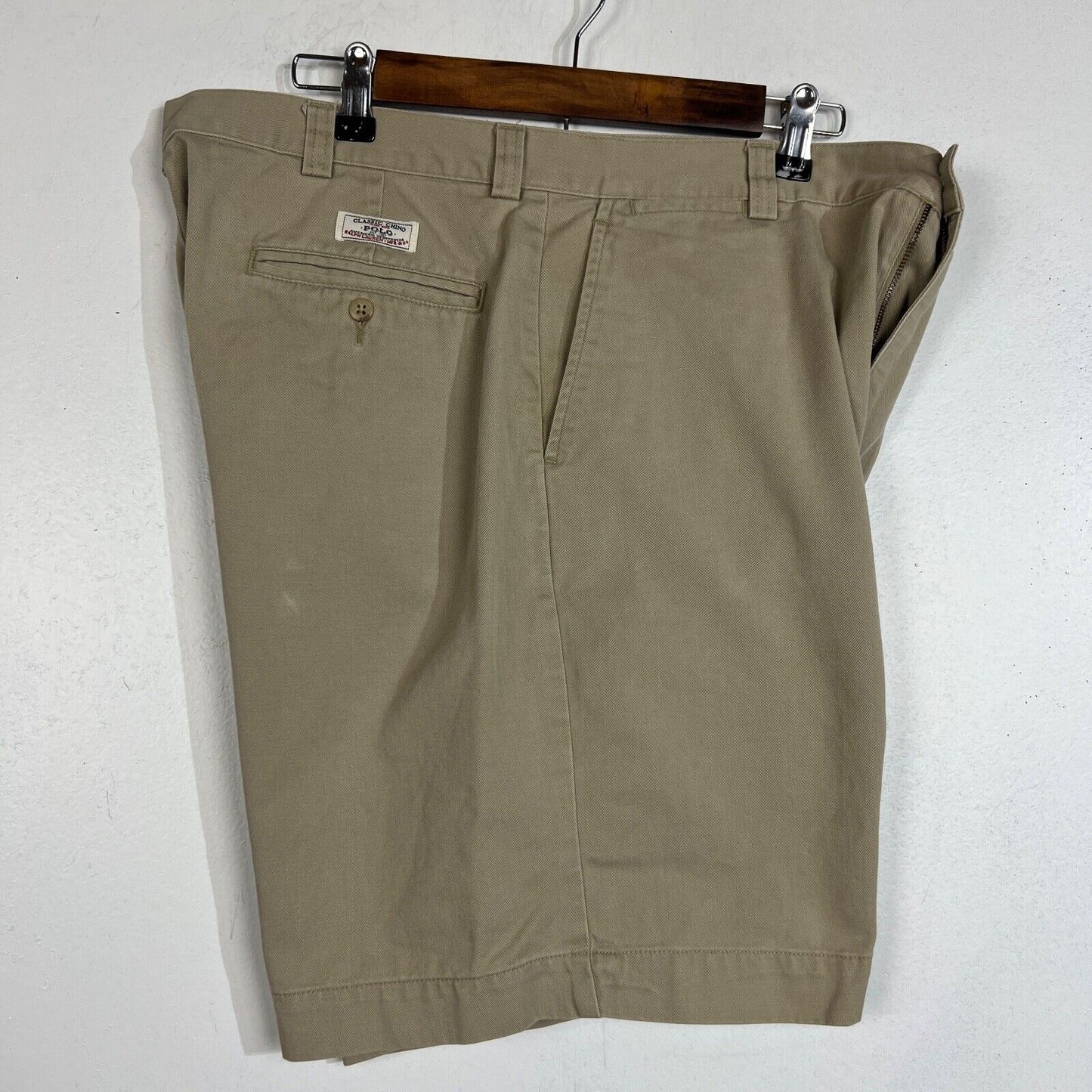 Vintage Polo Ralph Lauren Phillip Shorts Men's Size 36 Color Beige Chino