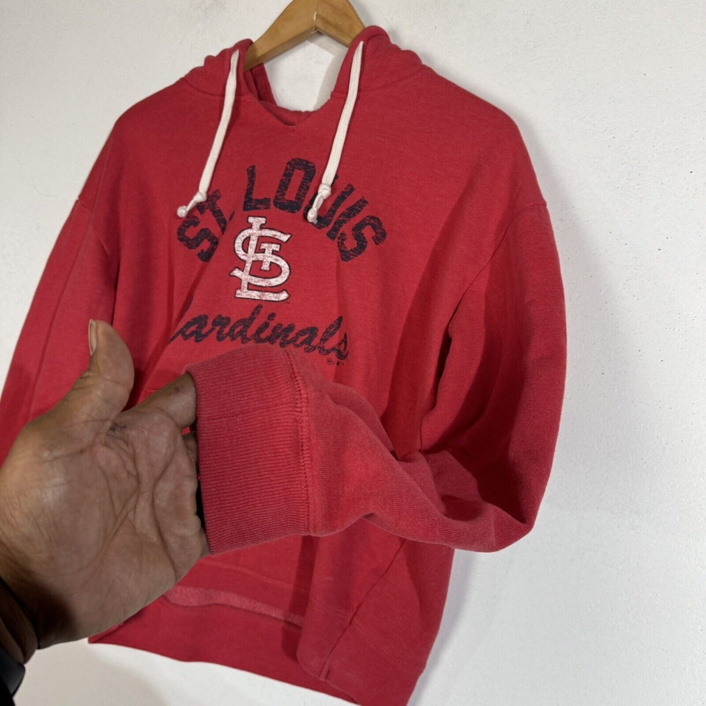 St Louis Cardinals Hoodie Women’s Size Large Multicolor Long Sleeve Heavyweight