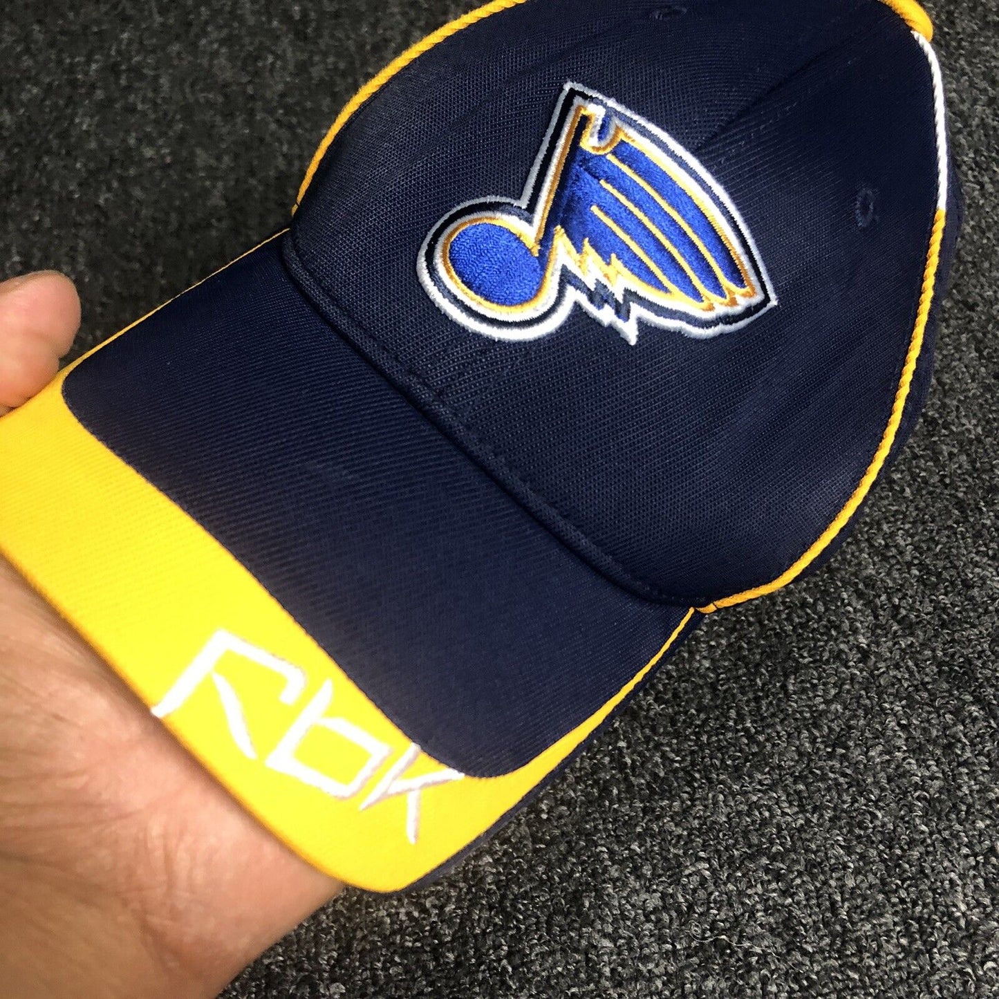 Reebok St Louis Blues Allstar Game Baseball Hat Size S/M Multicolor