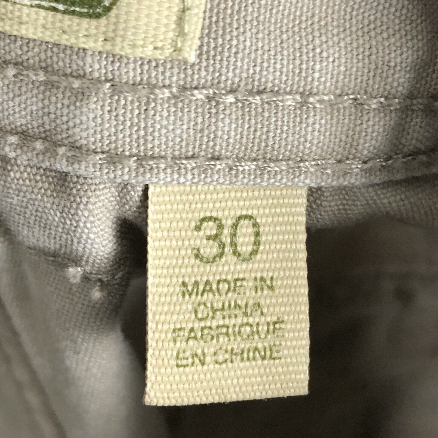 Cabelas Men’s Cargo Shorts Size 38W Color Beige Heavyweight