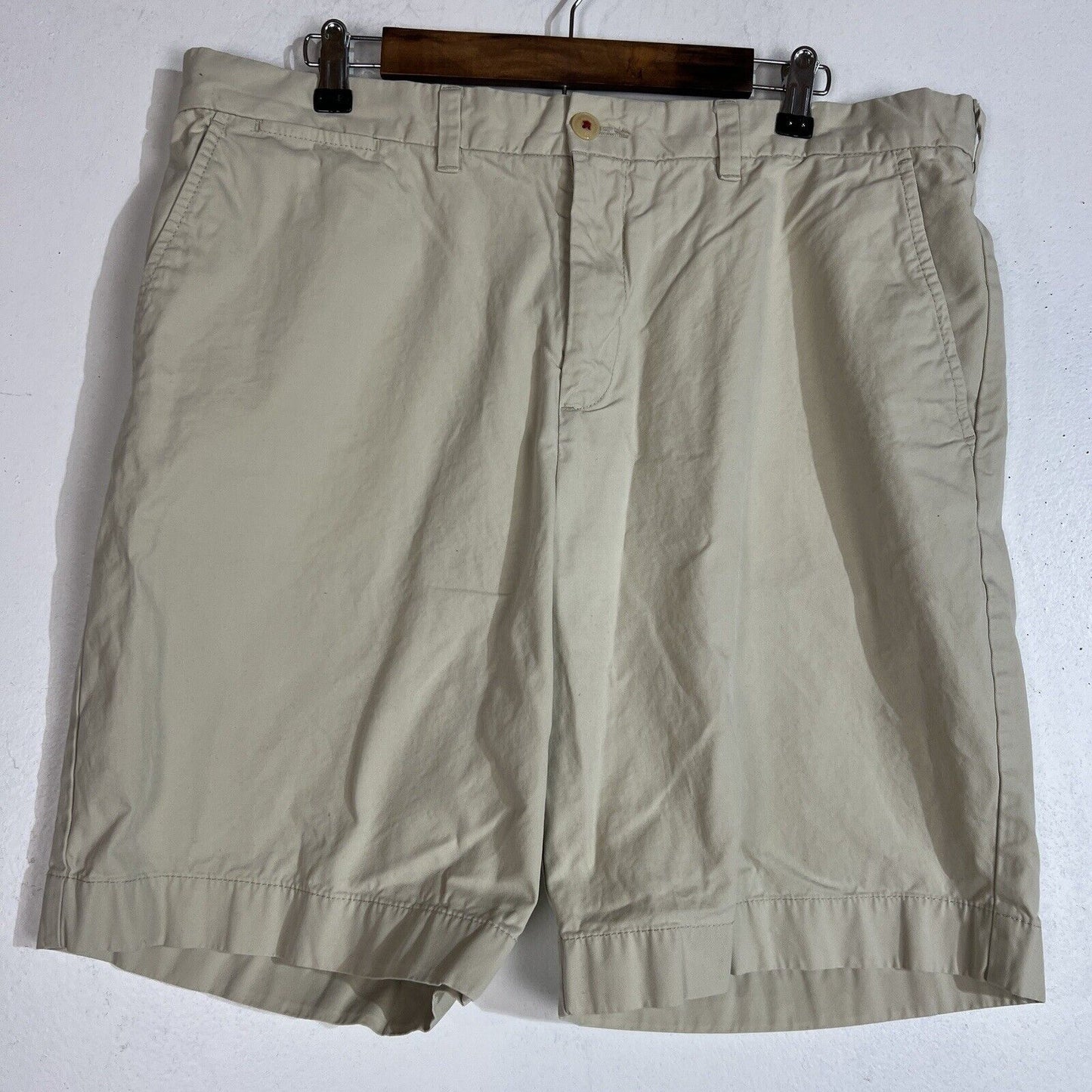 Tommy Hilfiger Chino Shorts Men’s Size 38 Color Beige Flat Front
