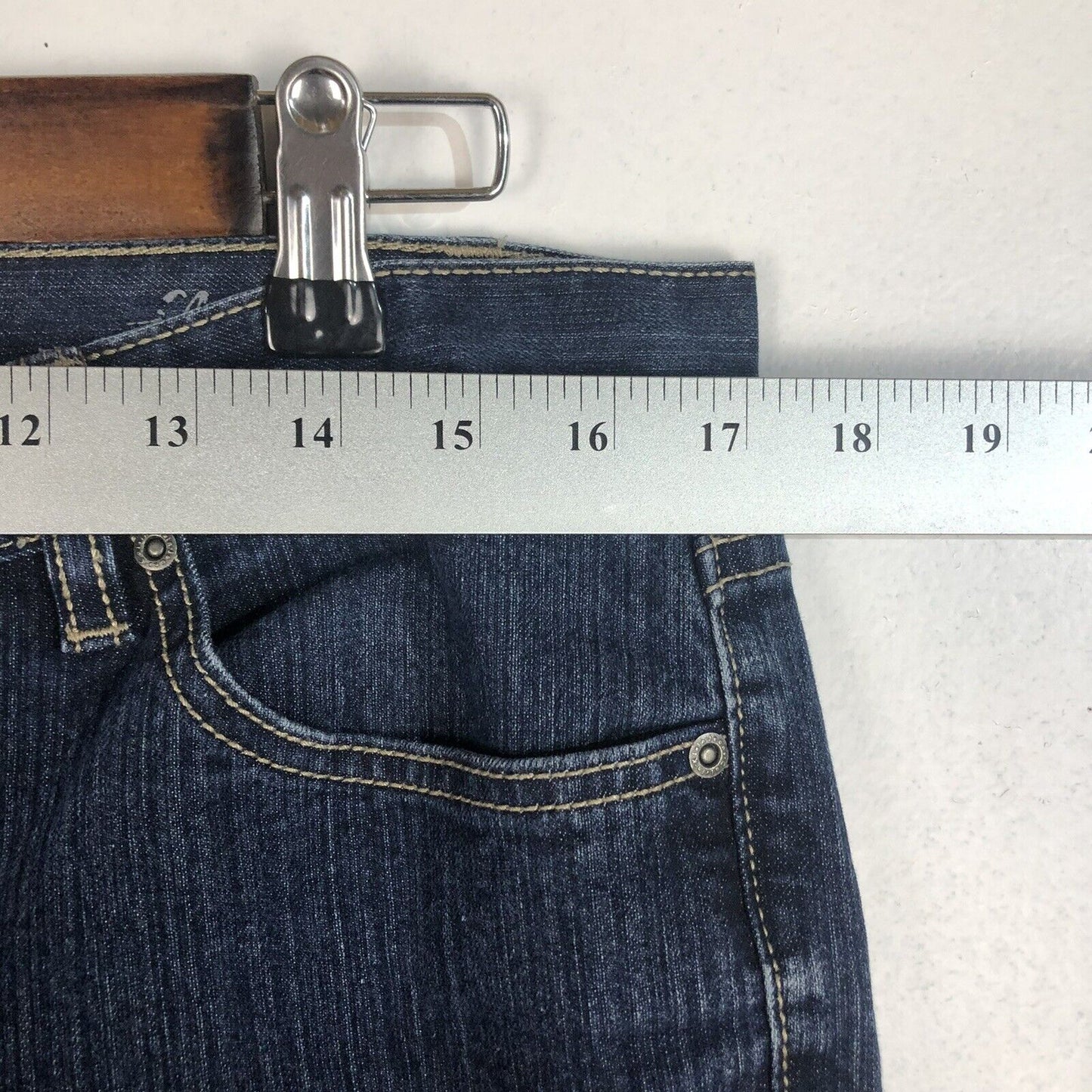 Calvin Klein Jeans Flare Womens Size 12 Color Blue