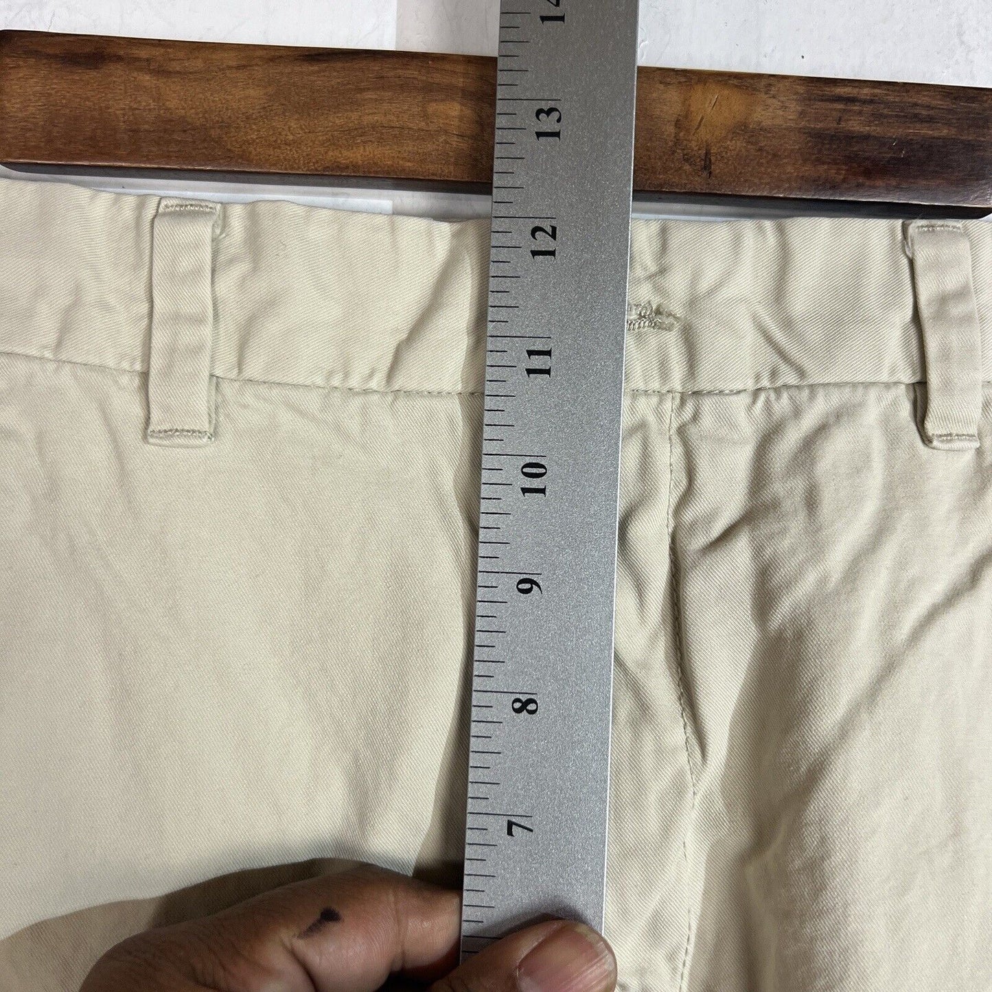 Tommy Hilfiger Chino Shorts Men’s Size 38 Color Beige Flat Front