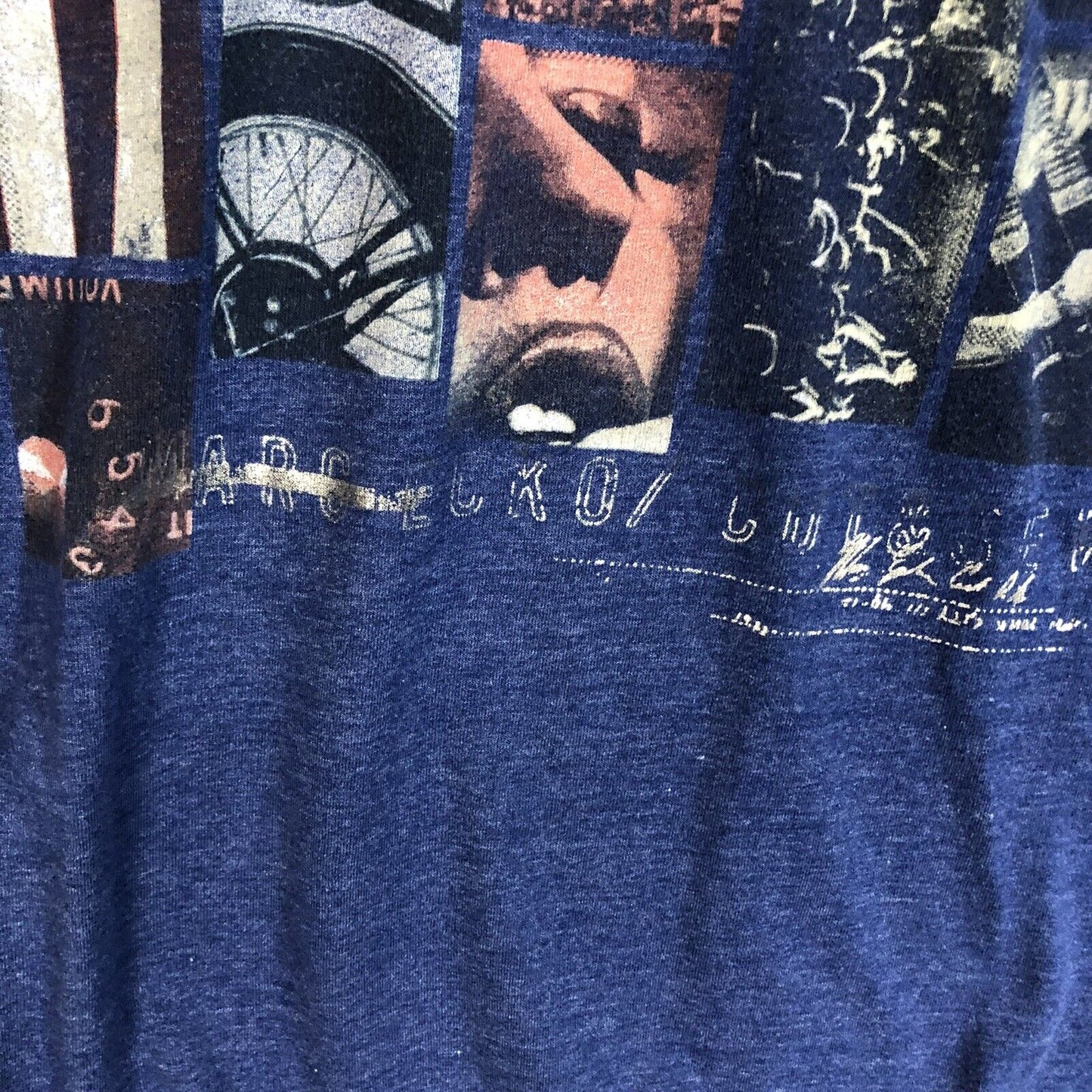 Marc Ecko Cut & Sew T-Shirt Men's Size Large Color Blue