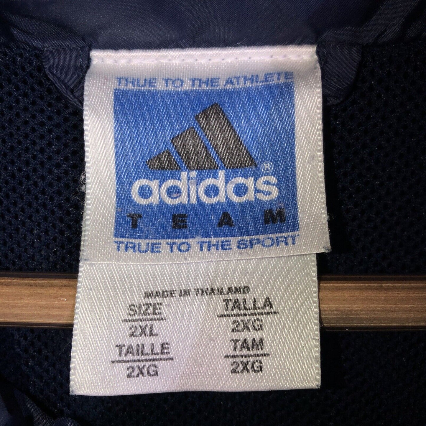 Adidas Jacket Mens Size 2XL Color Blue Lightweight