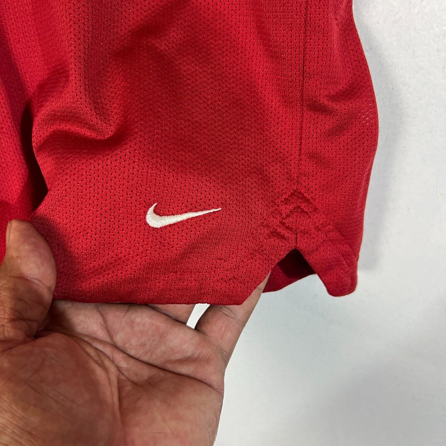 Nike Basketball Shorts Men's Size XL Color Red Drawstring