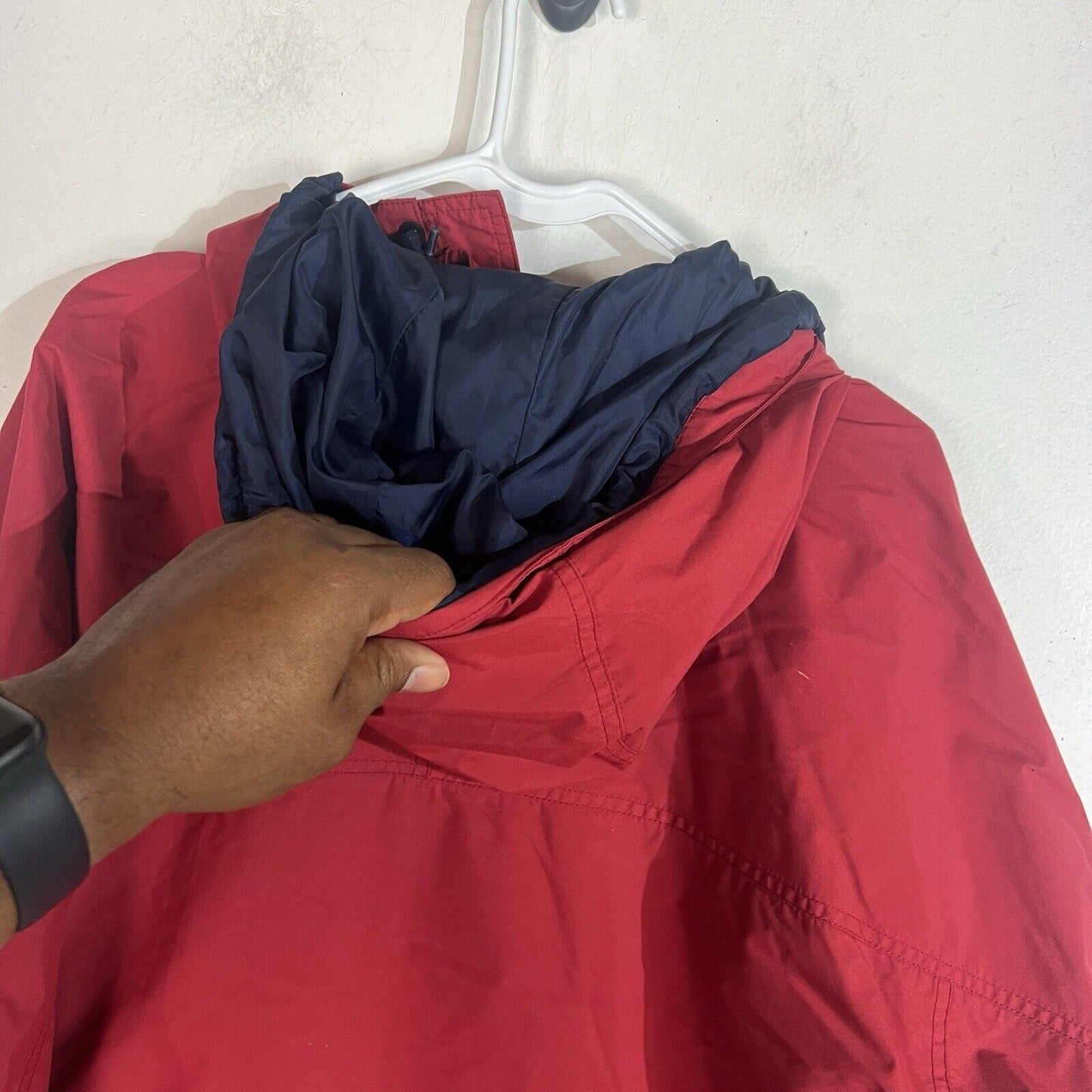 Eddie Bauer Jacket Women’s Size Large Color Red Full Zip Casual