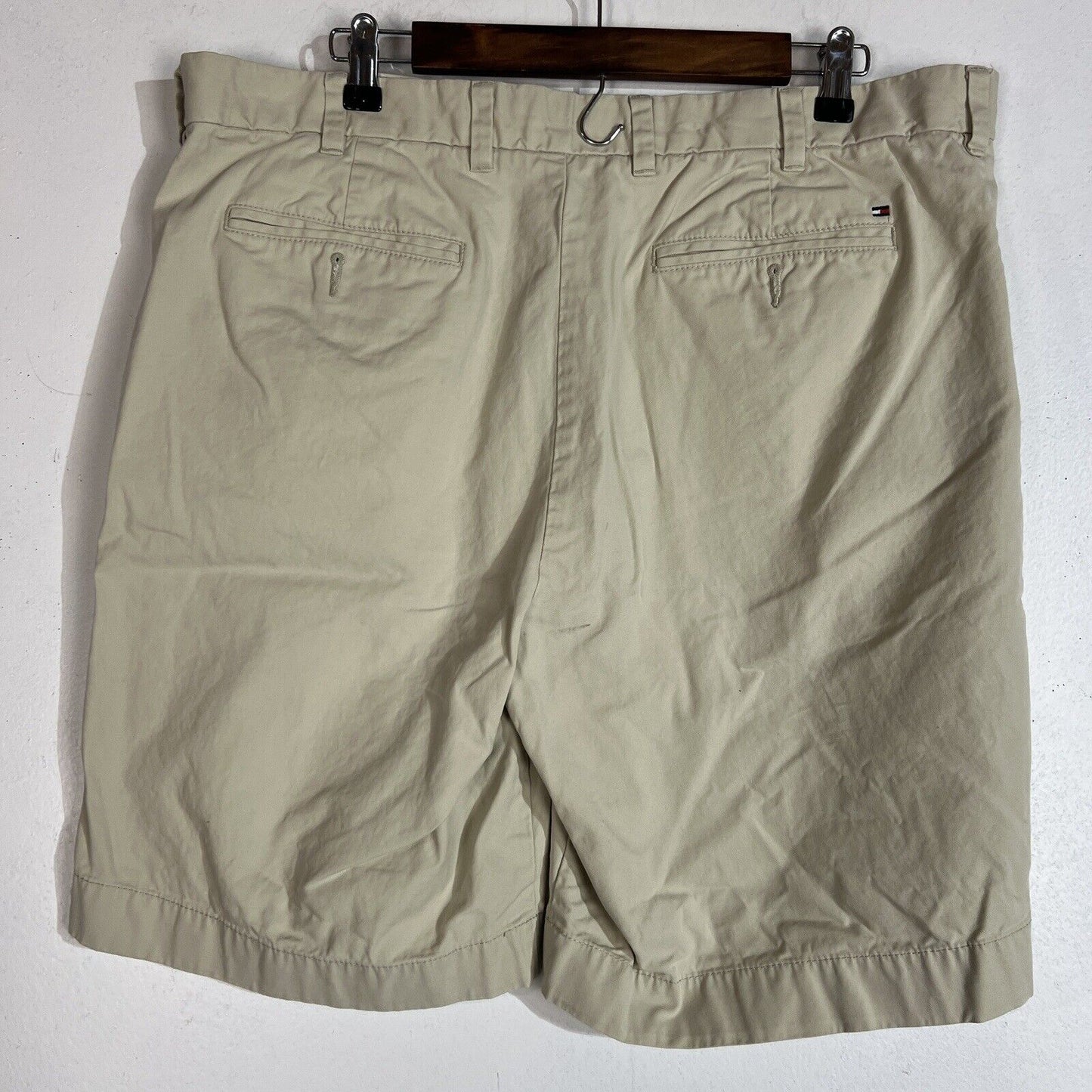 Tommy Hilfiger Chino Shorts Men’s Size 38 Color Beige Flat Front