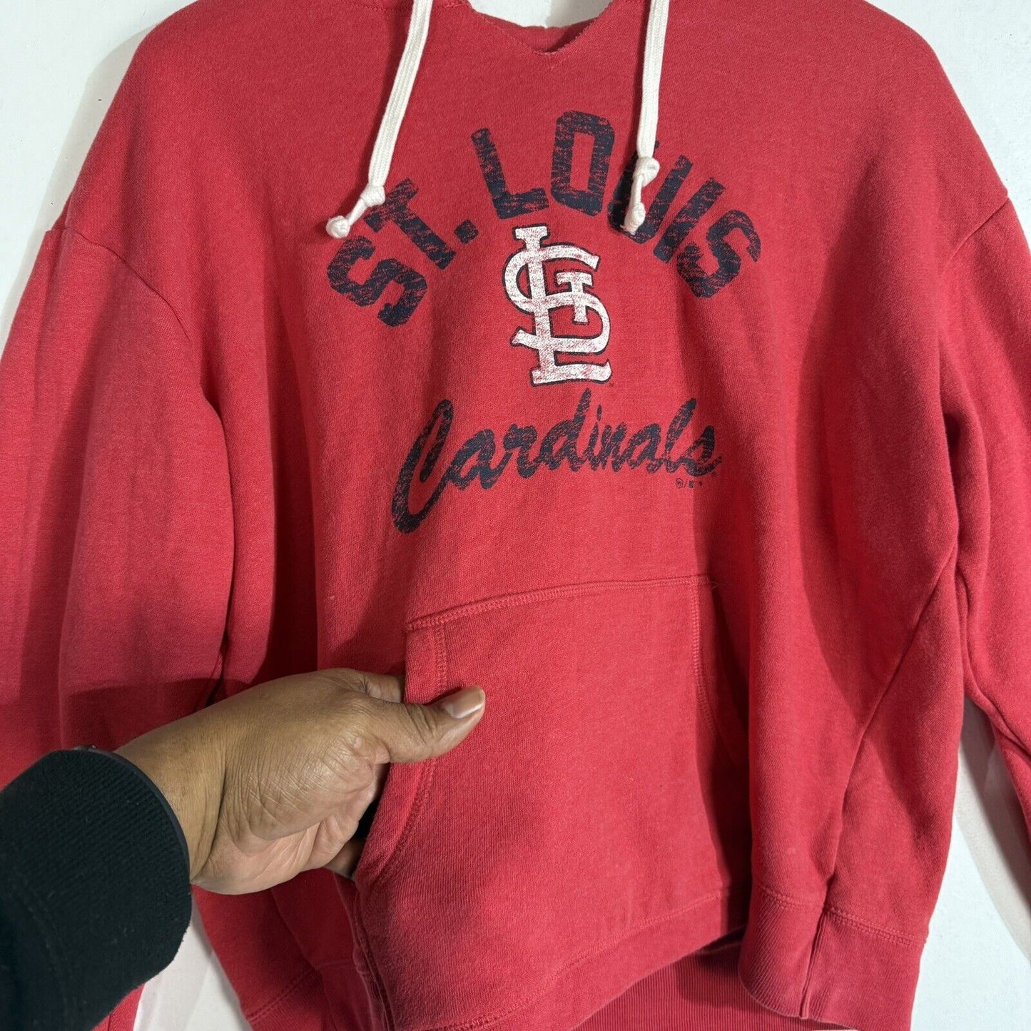 St Louis Cardinals Hoodie Women’s Size Large Multicolor Long Sleeve Heavyweight
