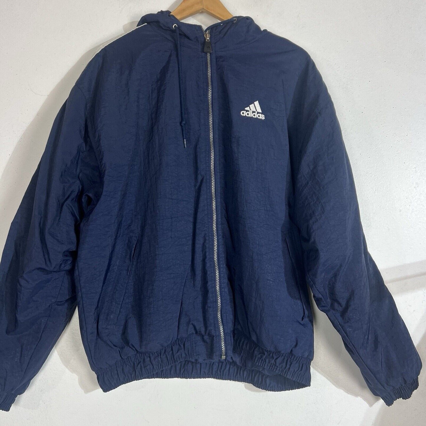 Adidas Jacket Men’s Size Large Multicolor Lined Full Zip