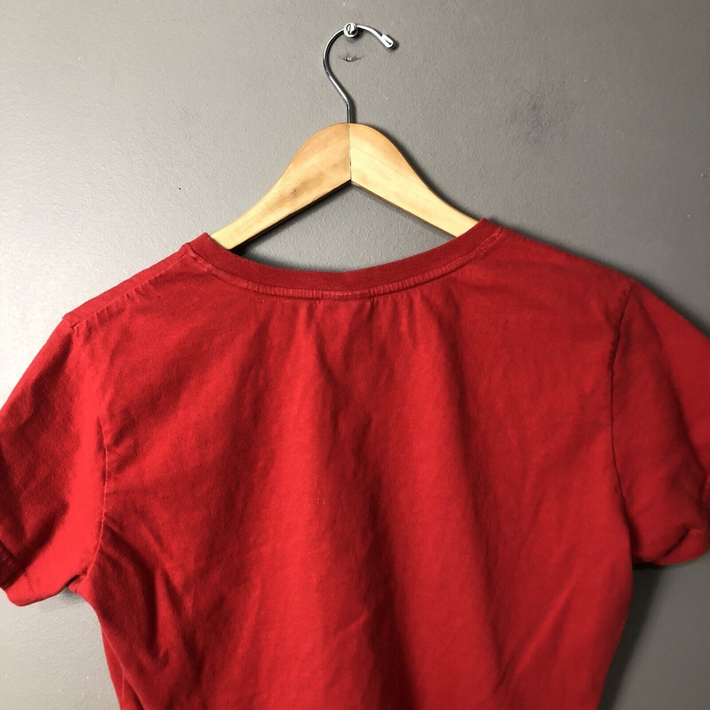 St Louis Cardinals Womens Shirt Size L (12-14) Red Short Sleeve