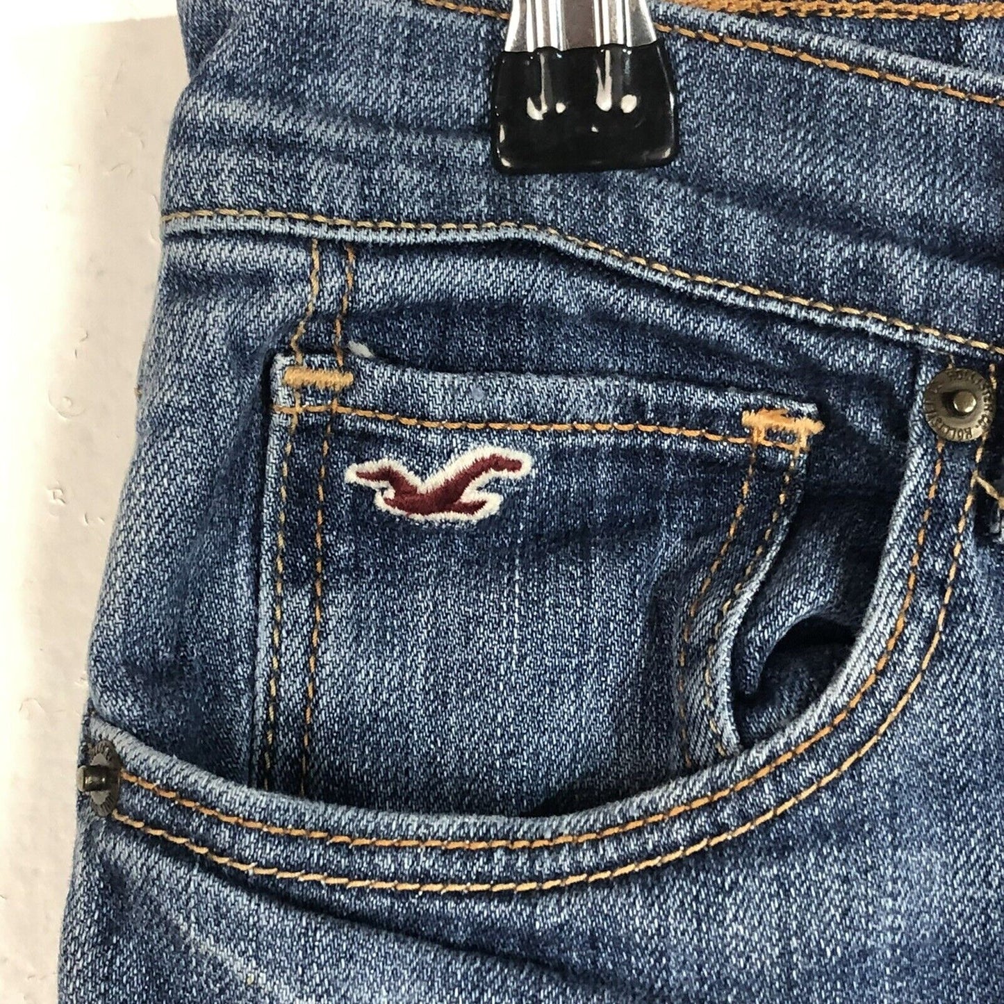 Hollister Social Stretch Jeans Womens Size 26 Color Blue
