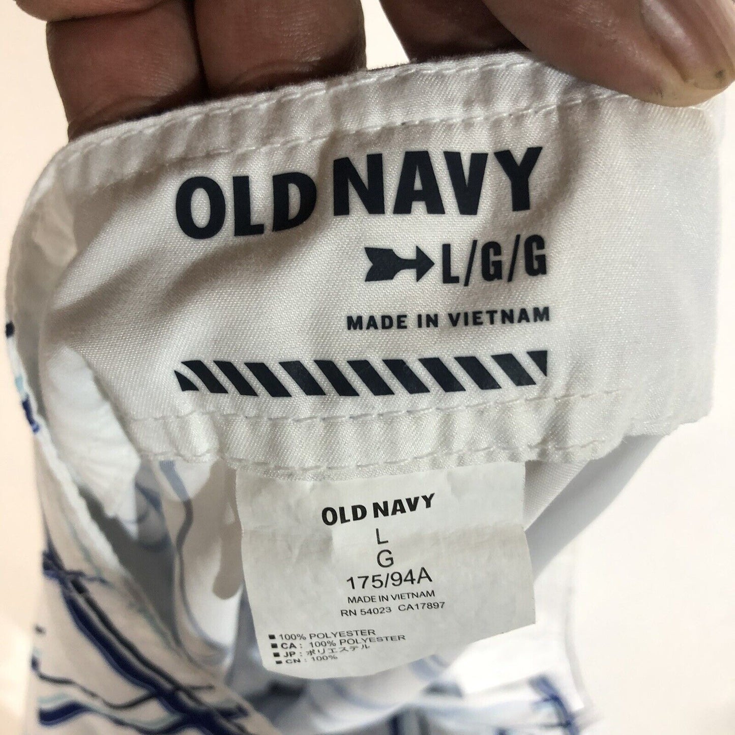 Old Navy Mens Swim Trunks Size Large Multicolor