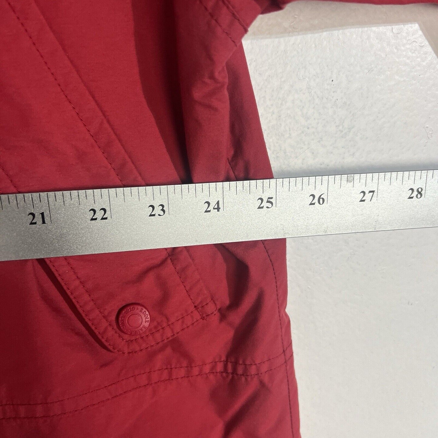 Eddie Bauer Jacket Women’s Size Large Color Red Full Zip Casual