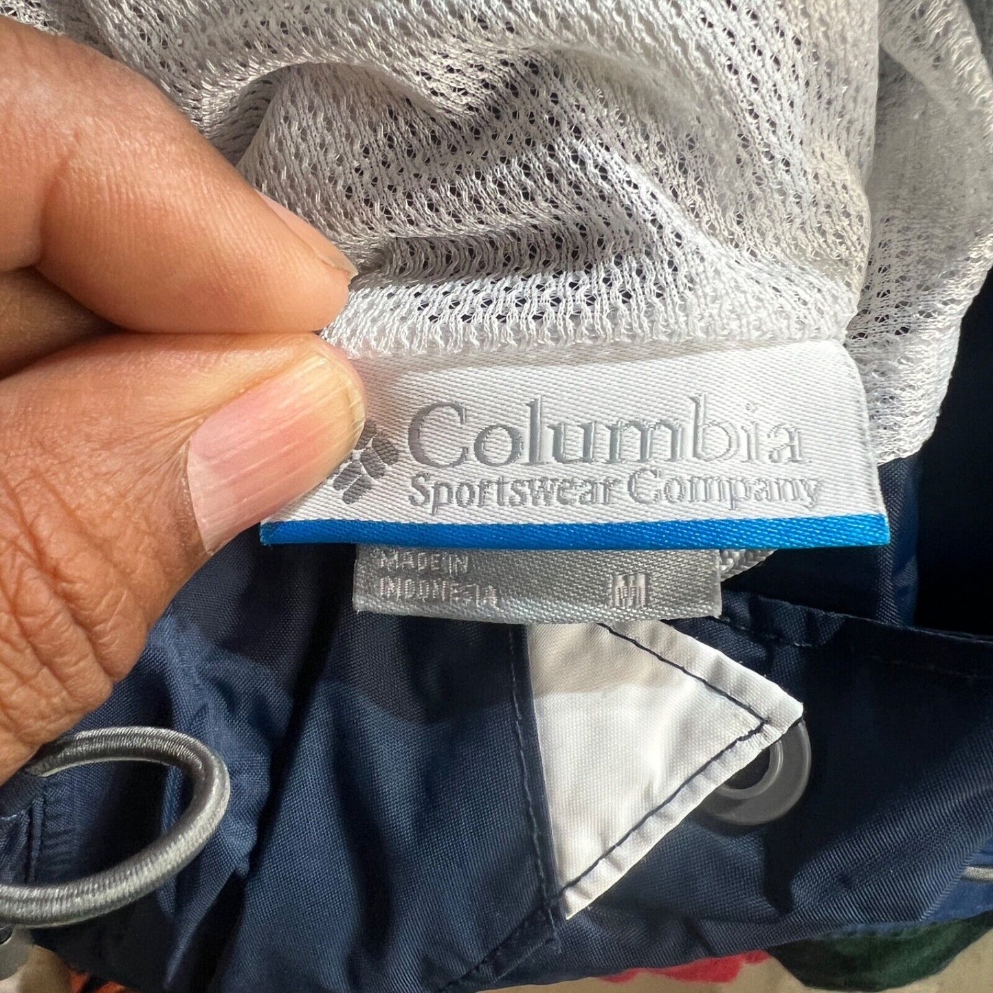 Columbia Jacket Women's Size M Multicolor Full Zip Lightweight