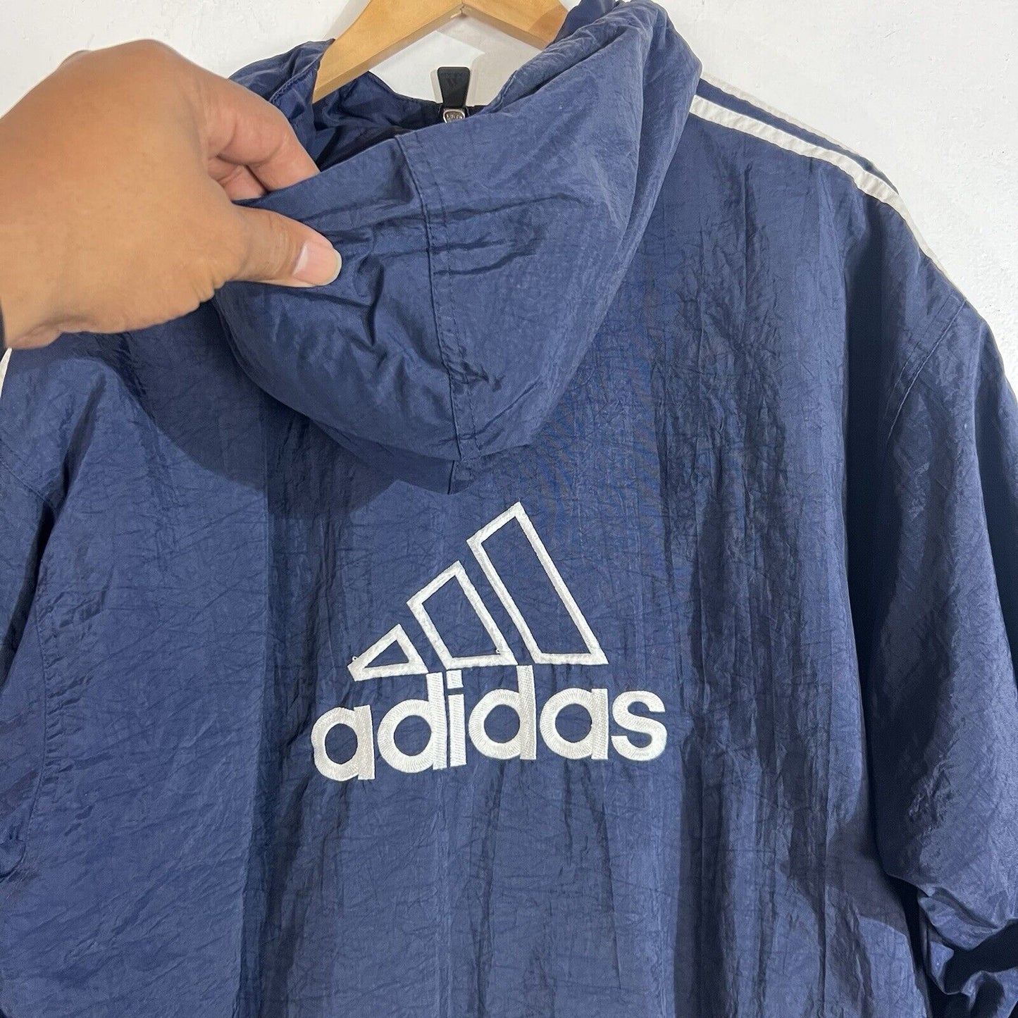 Adidas Jacket Men’s Size Large Multicolor Lined Full Zip