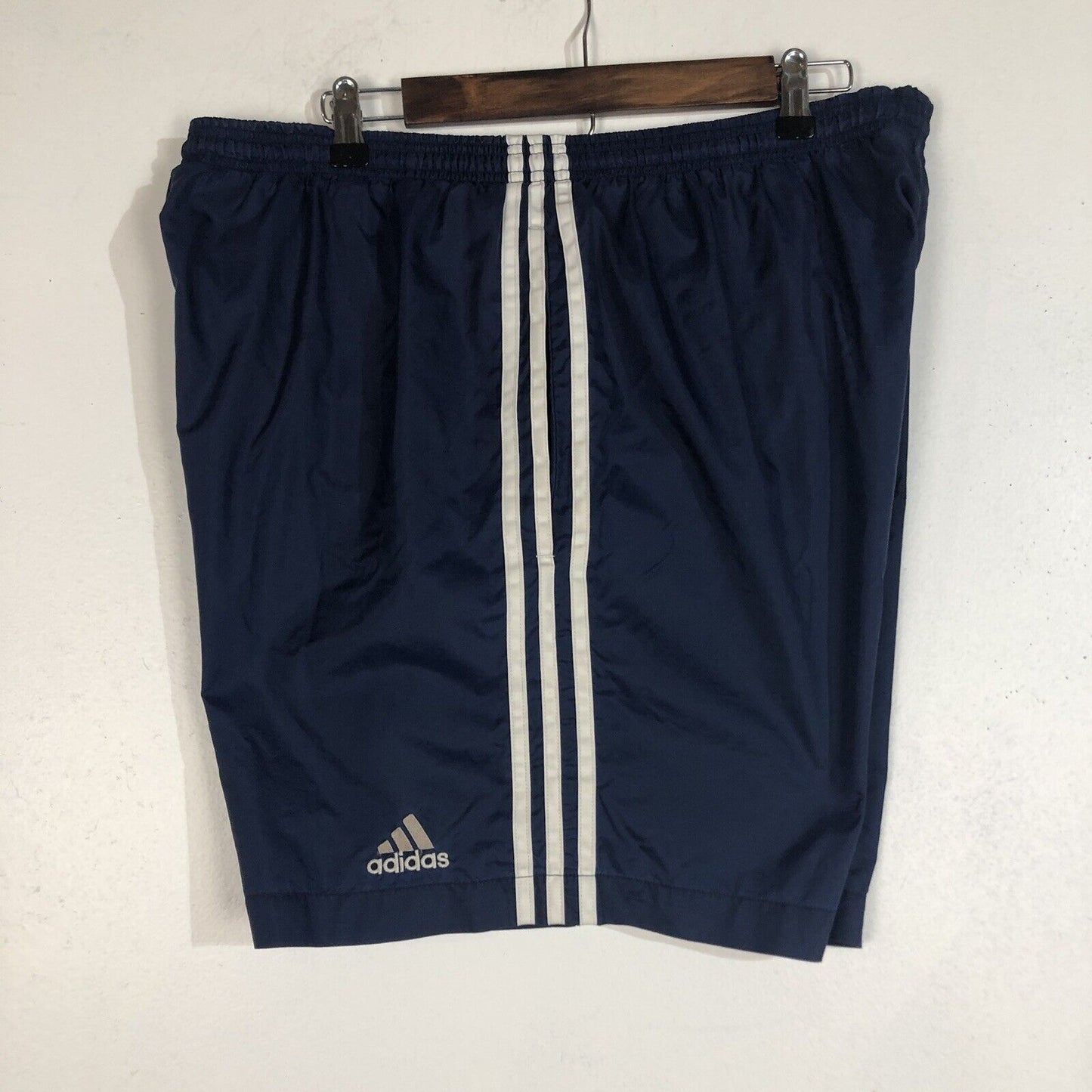Vintage Adidas Swim Trunks Men’s Size XL Color Blue And White (Mesh Lined)