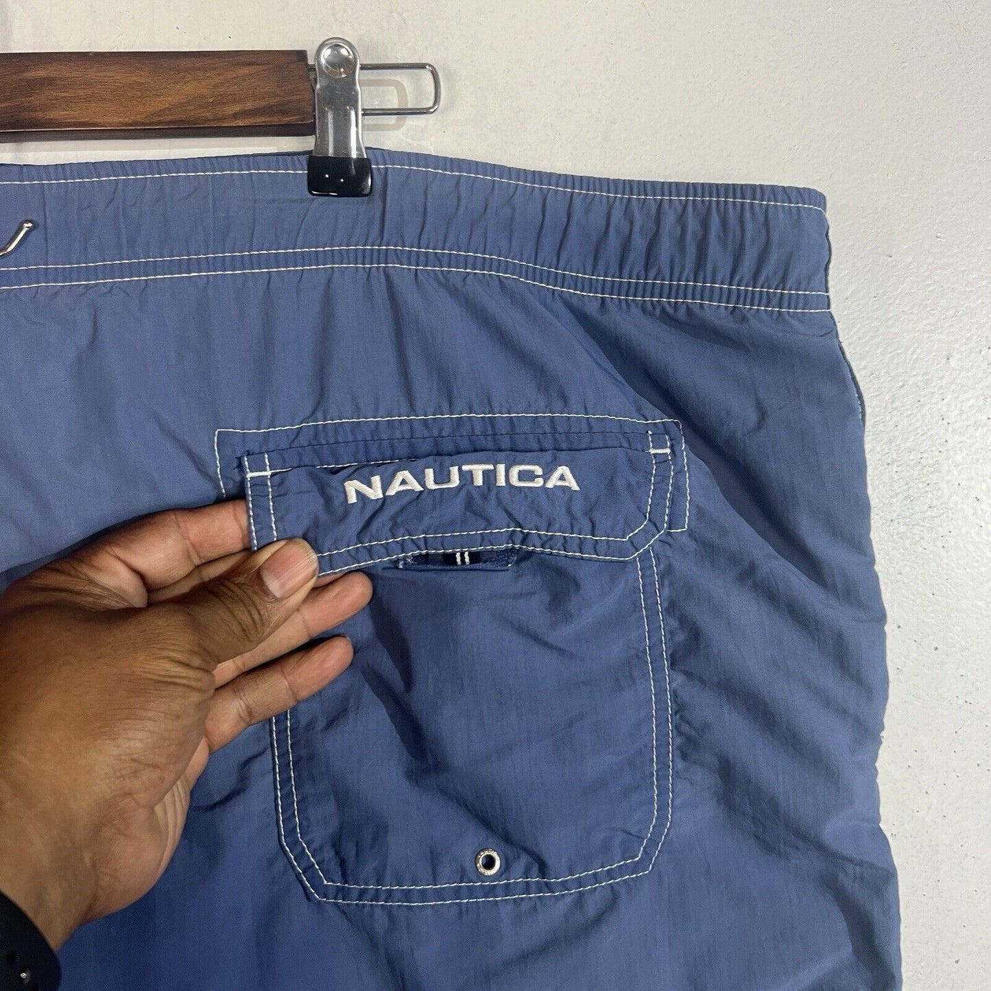 Nautica Swim Trunks Men’s Size XXL Color Blue (Lined)