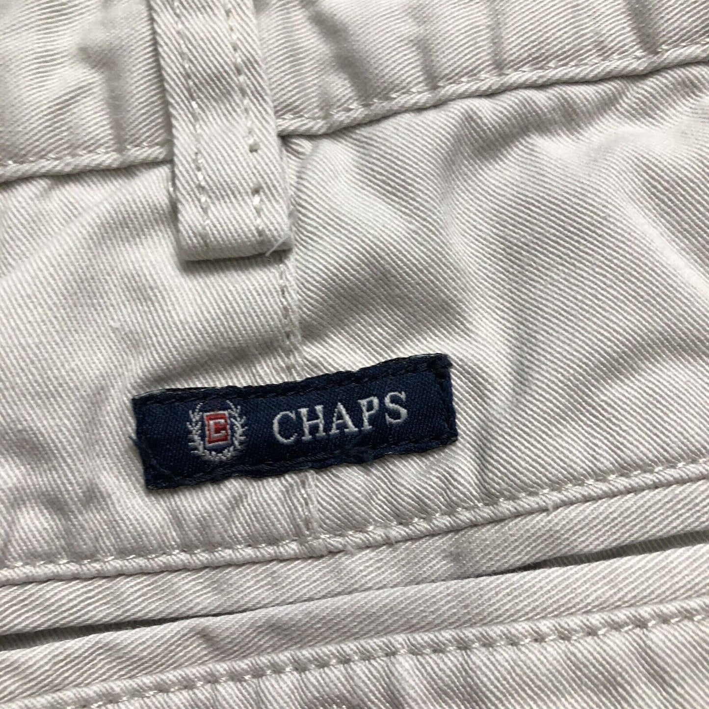 CHAPS Shorts Mens Size 38 Color Khaki. 1417300