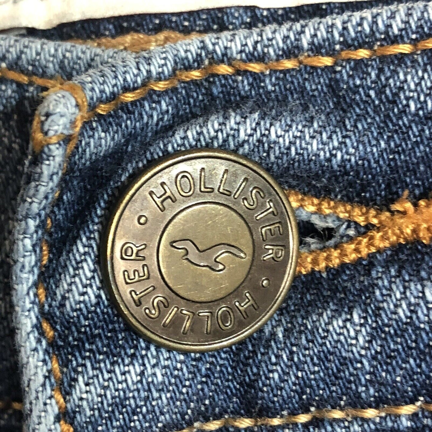 Hollister Social Stretch Jeans Womens Size 26 Color Blue
