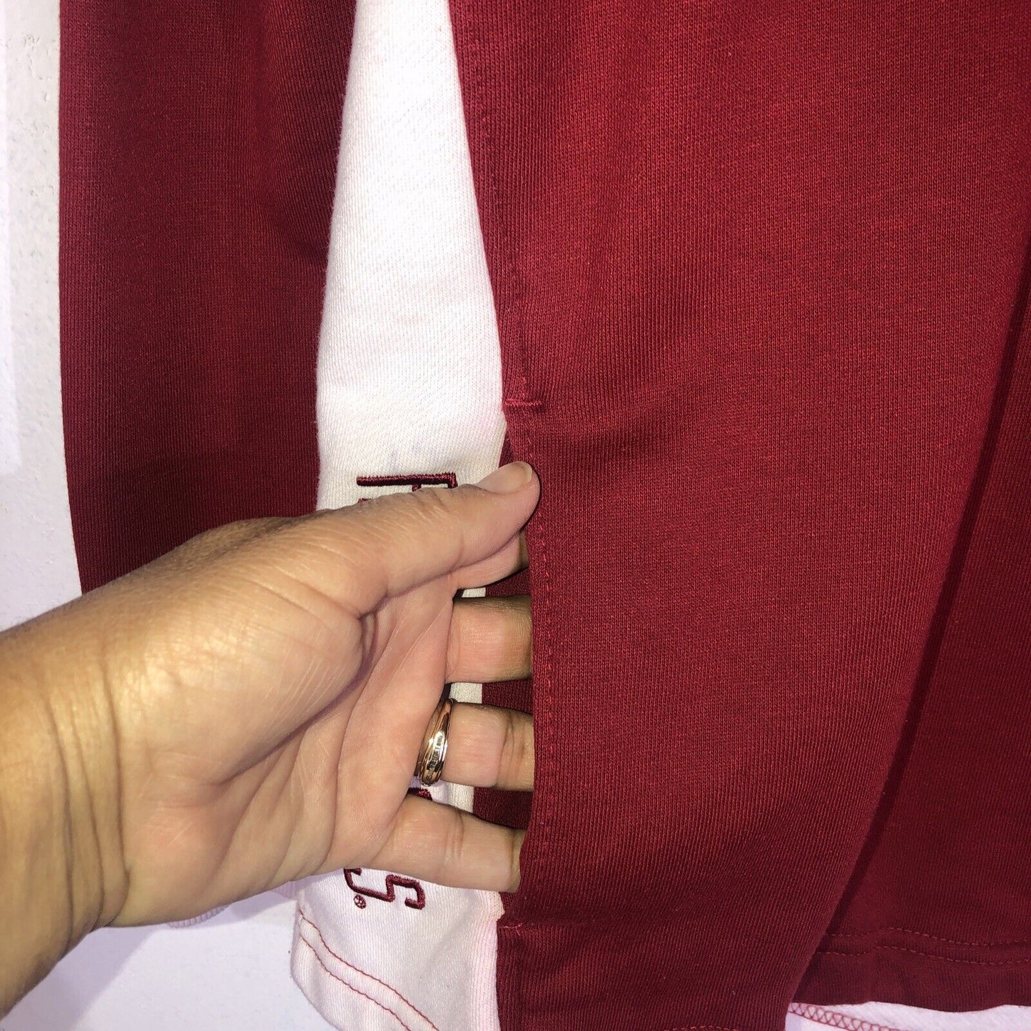 Champion Arkansas Razorbacks Pullover Womens Size 2XL COLOR Red/White