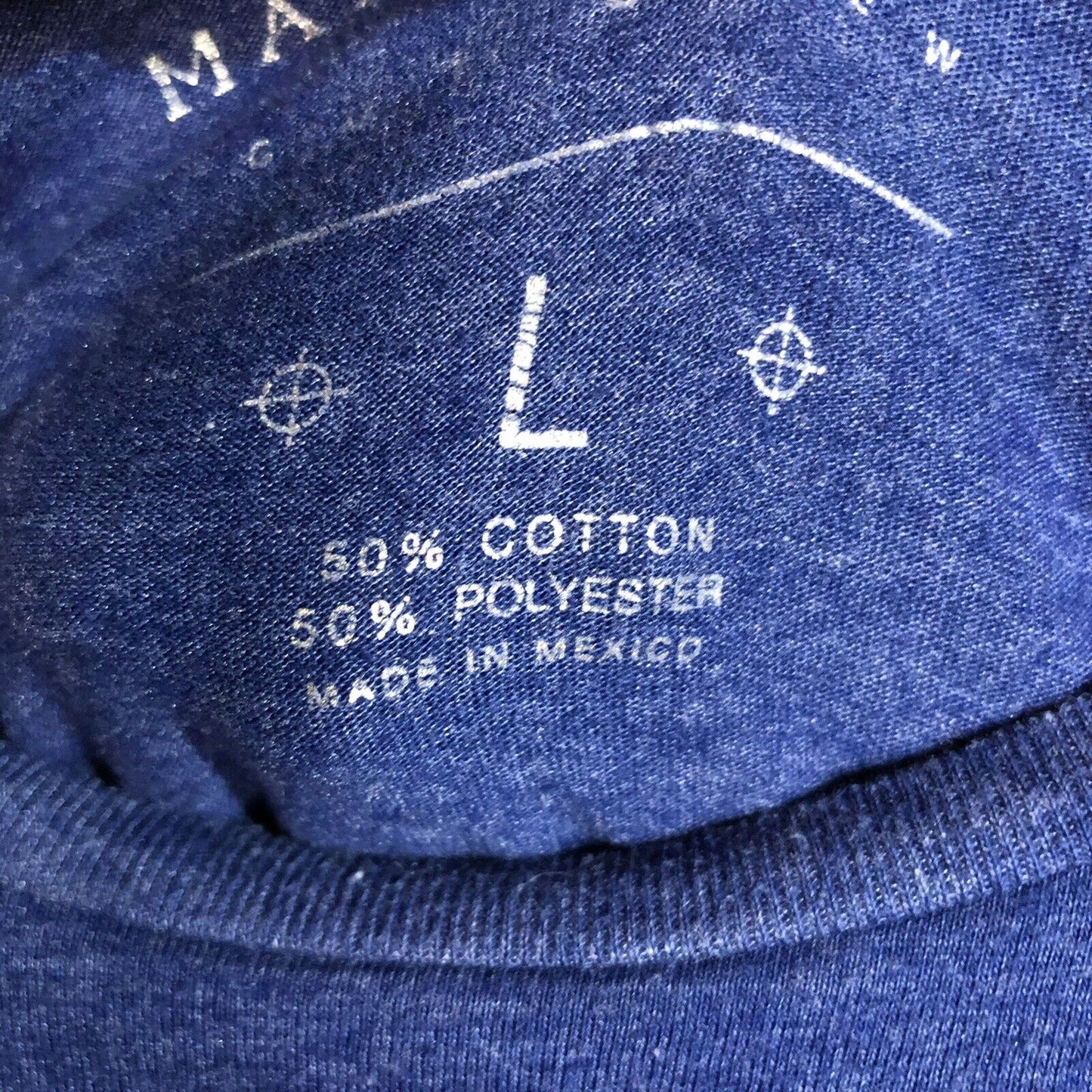Marc Ecko Cut & Sew T-Shirt Men's Size Large Color Blue