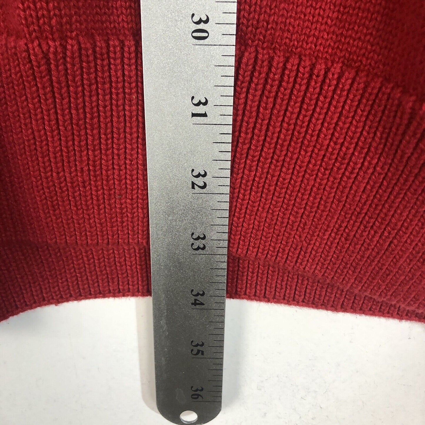 Chaps Sweater Men’s Size 2XLT Color Red Heavyweight Casual
