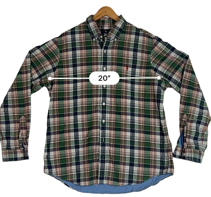 Polo Ralph Lauren Men’s Long Sleeve Shirt Size XL Multicolor (Pre-Owned)