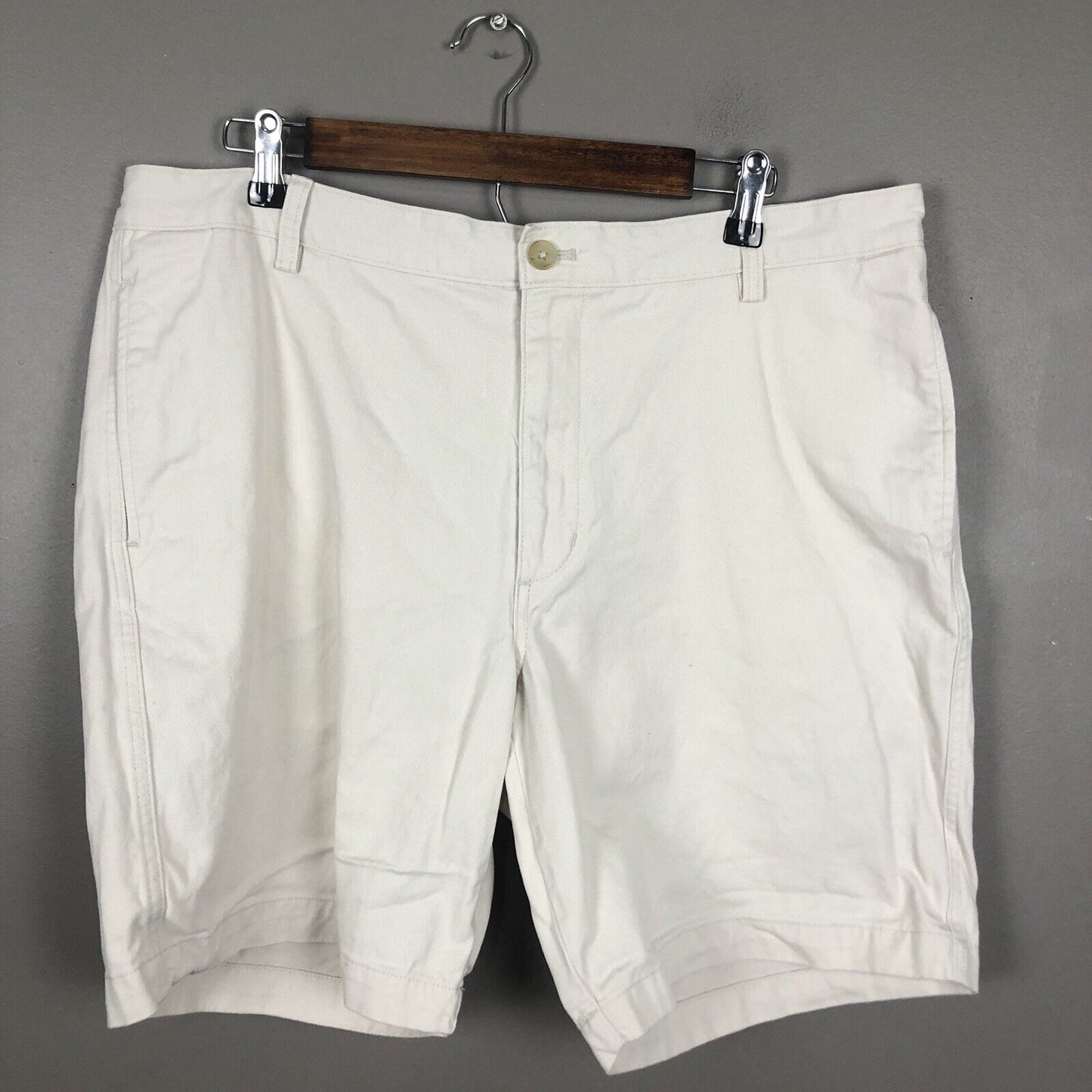 Chaps Men’s Chino Shorts Size 38W Color Beige Casual