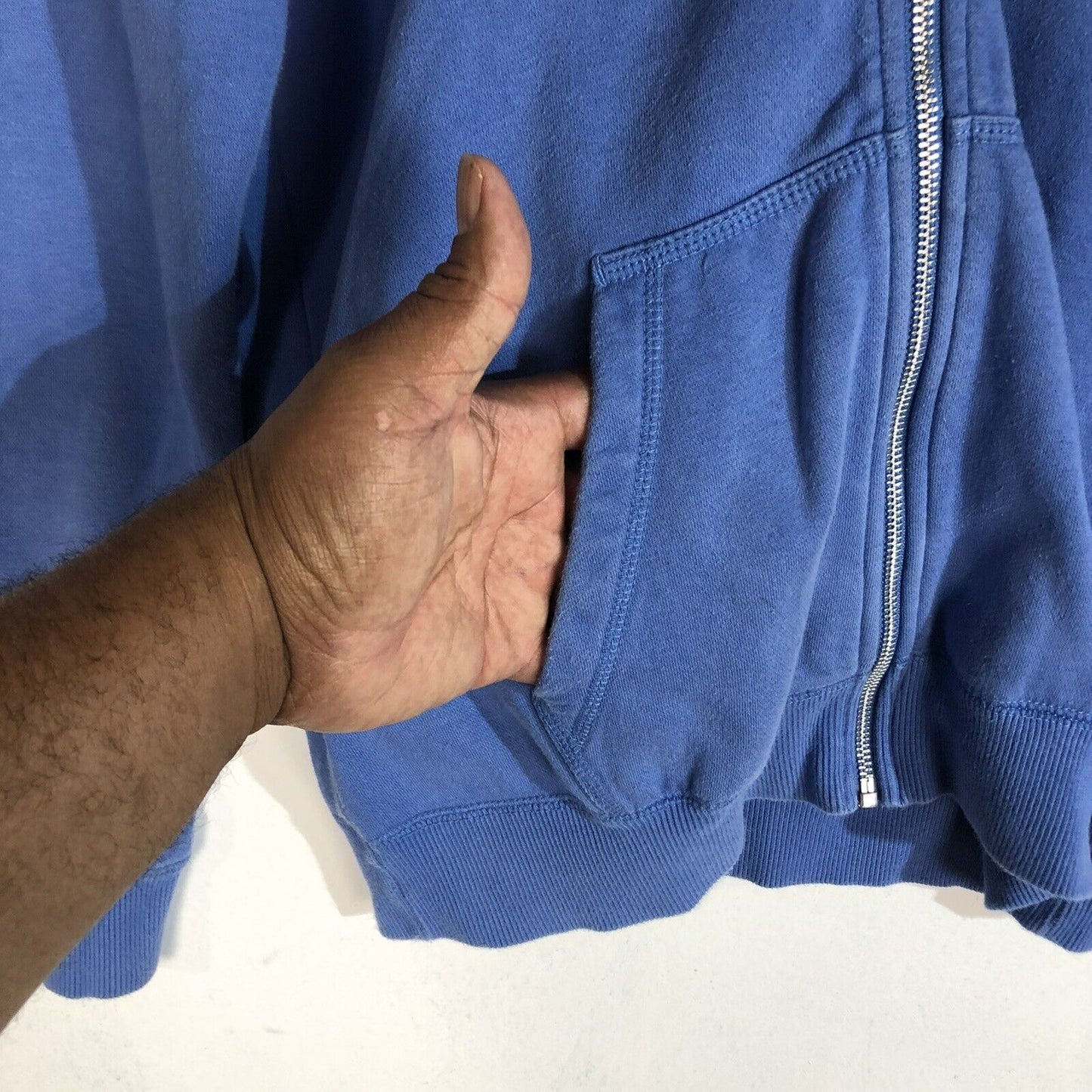 Nike Uni sex Adult Jacket Size Large Color Blue PreOwned