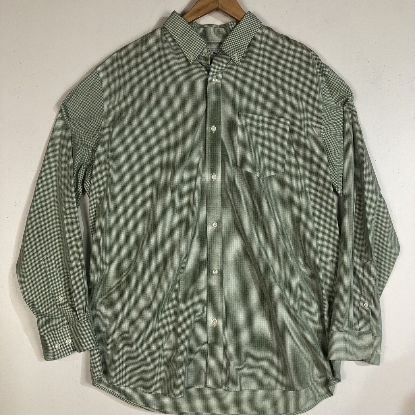L.L. Bean Shirt Men’s Size Large Multicolor Long Sleeve Plaid