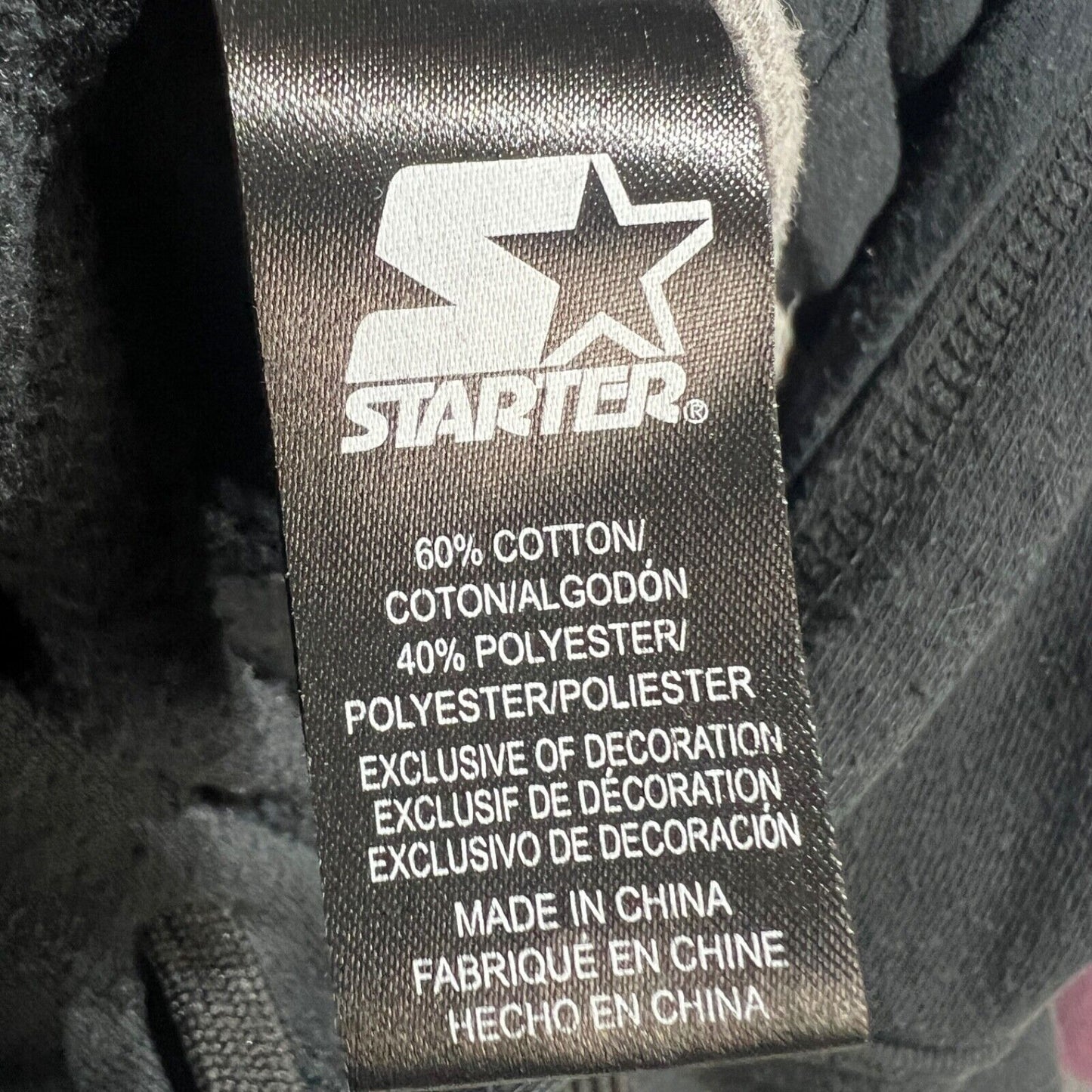Starter Hoodie Men's Size 2XL Multicolor Long Sleeve Pullover Heavyweight