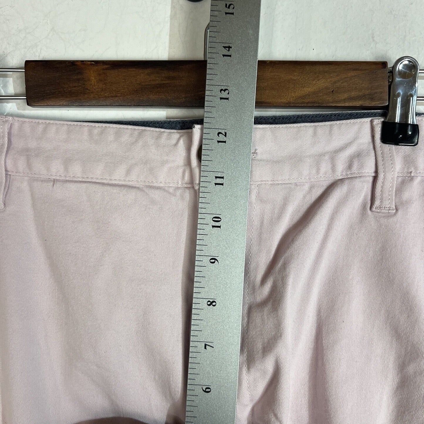 Nautica Chino Shorts Men’s Size 40 Color Pink Flat Front
