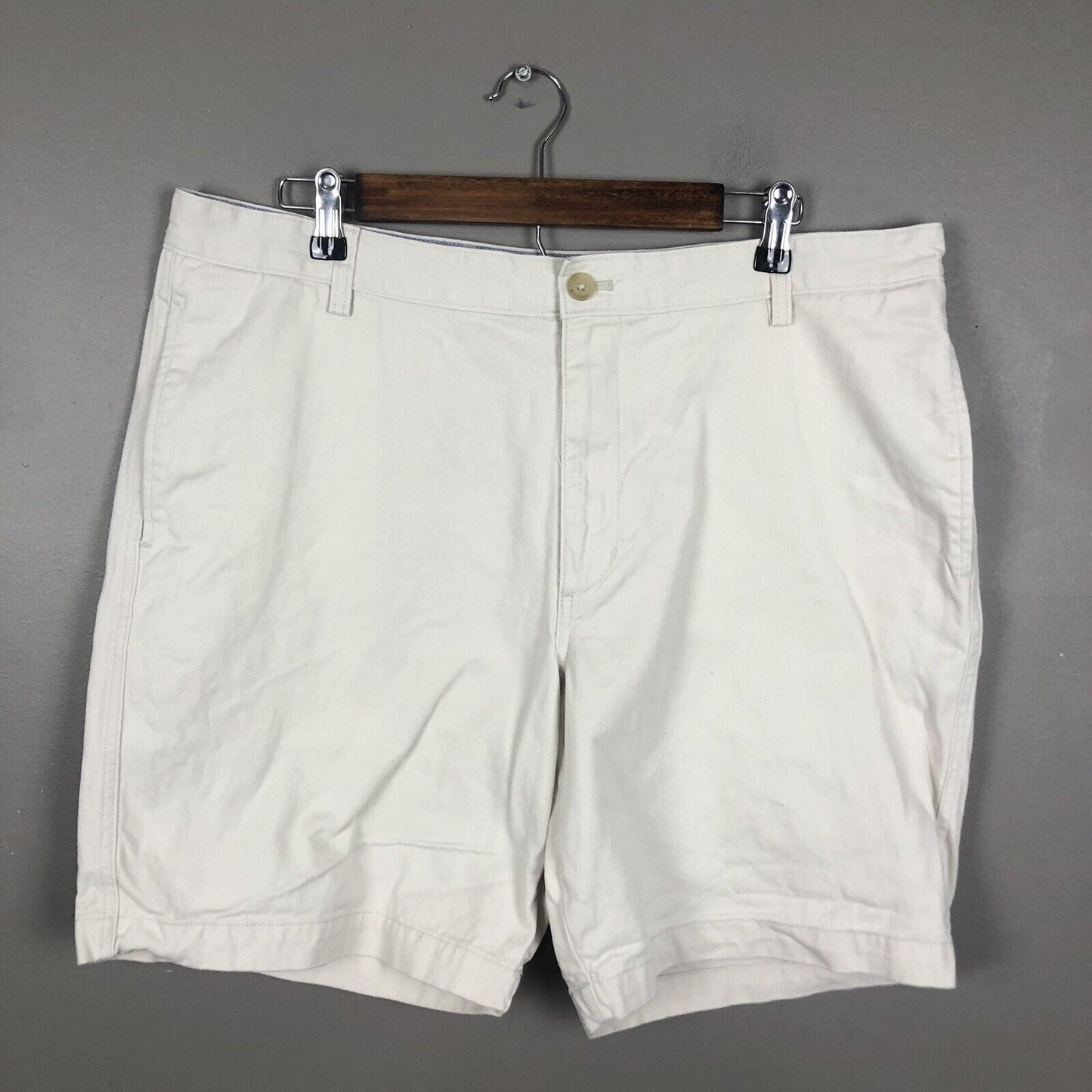 Chaps Men’s Chino Shorts Size 38W Color Beige Casual