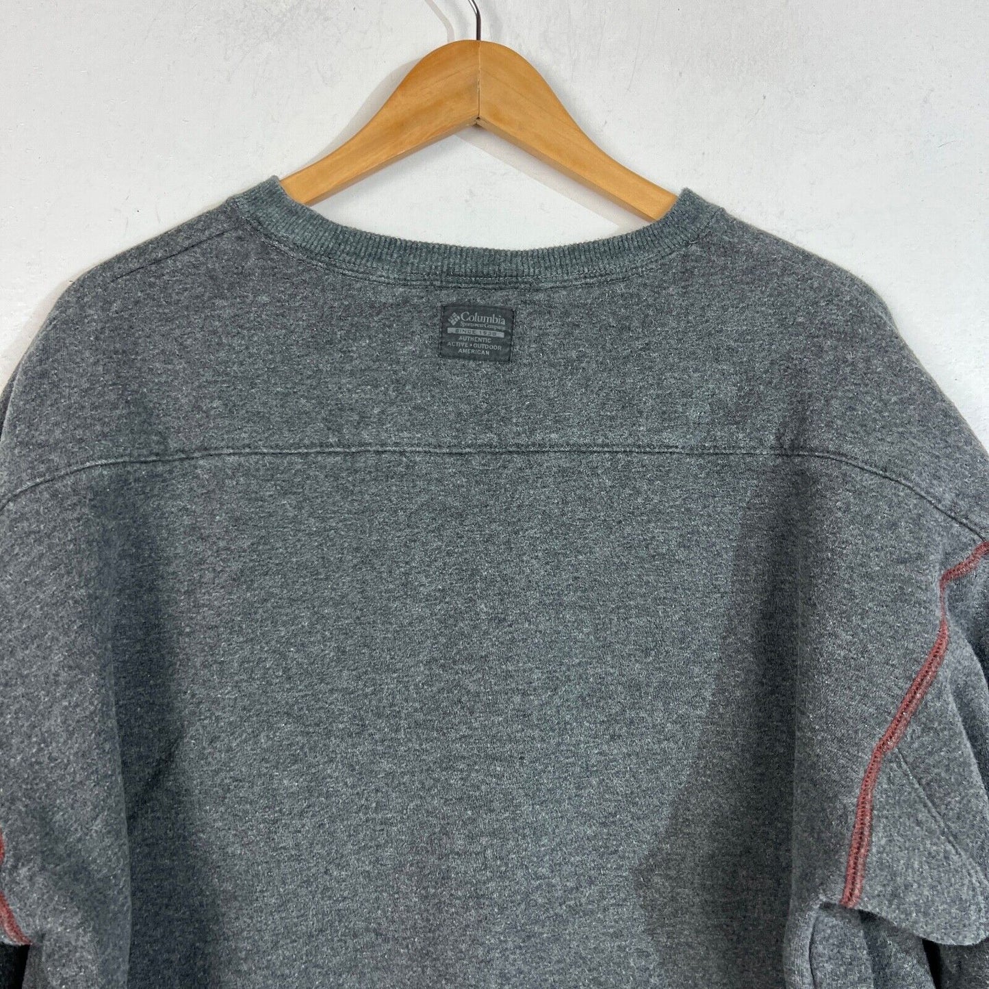 Columbia Sweater Men's Size XL Multicolor Heavyweight Long Sleeve Sweatshirt