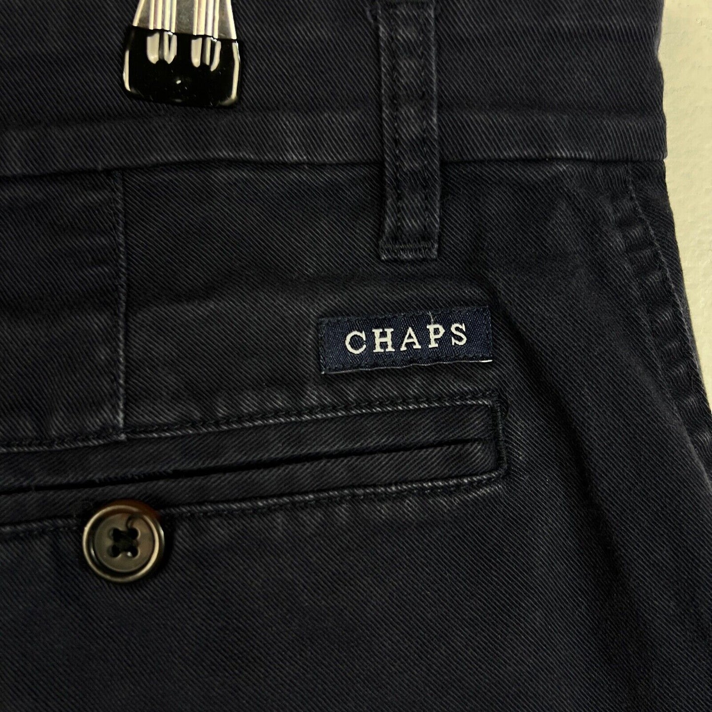 Chaps Shorts Men's Size 36 Color Blue Casual