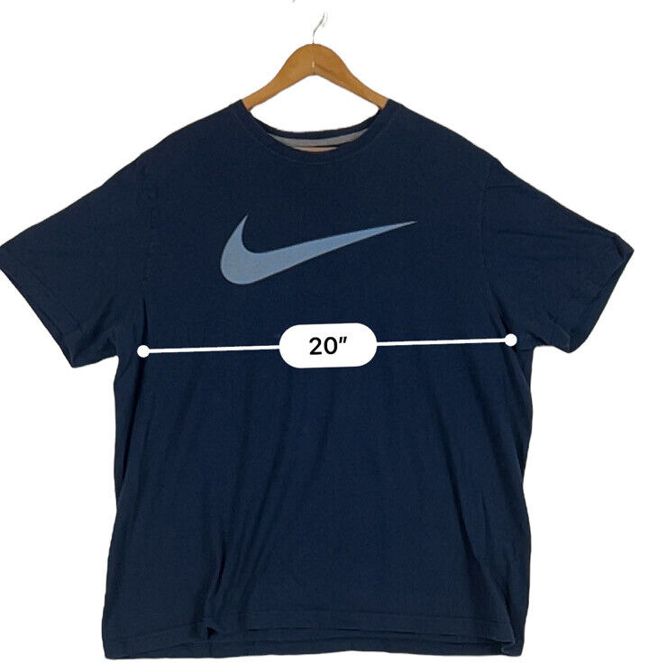 Nike Men’s T-Shirt Size 2XL Color Blue ( Pre -Owned)