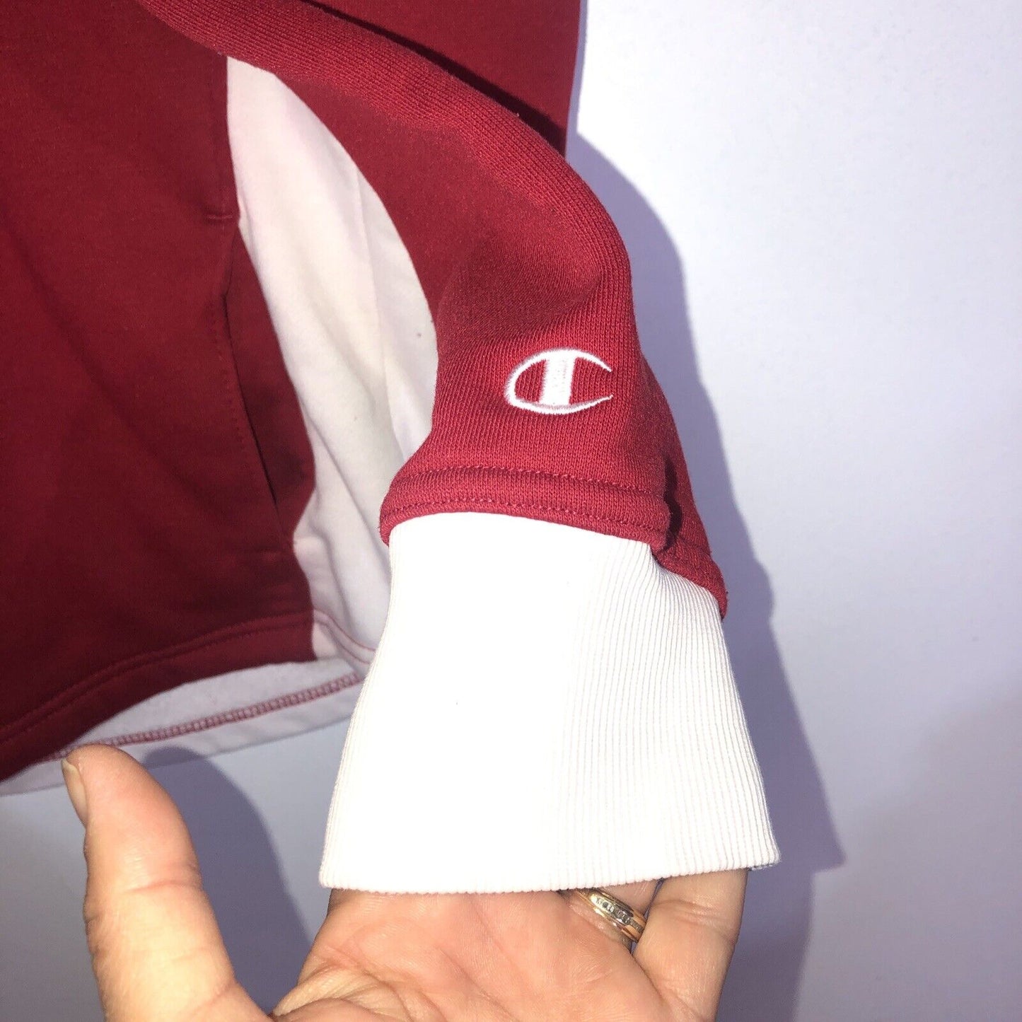 Champion Arkansas Razorbacks Pullover Womens Size 2XL COLOR Red/White