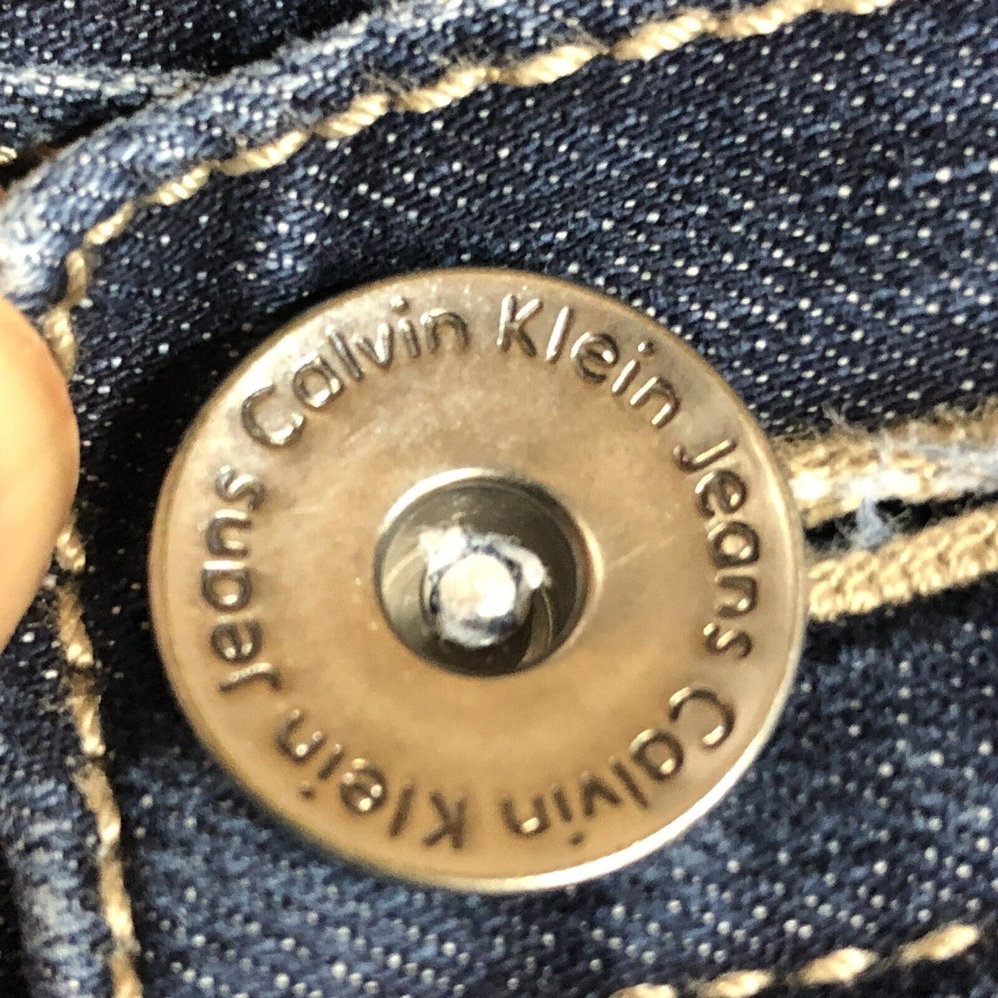 Calvin Klein Jeans Flare Womens Size 12 Color Blue