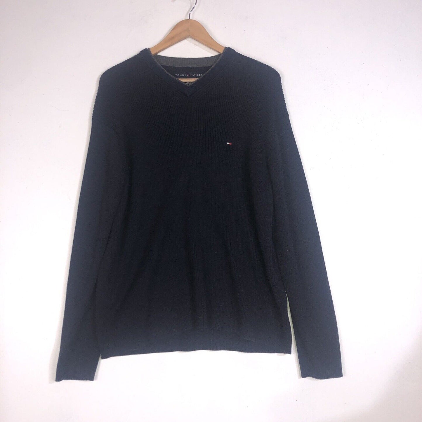 Tommy Hilfiger Sweater Mens Size Large Color Blue