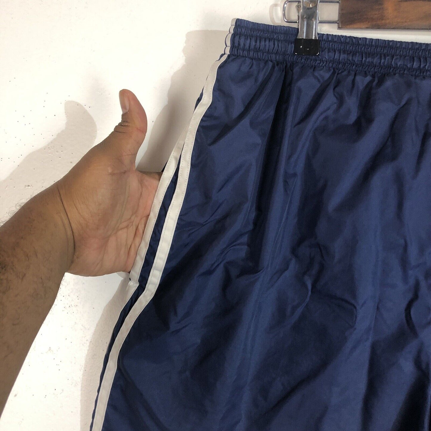 Vintage Adidas Swim Trunks Men’s Size XL Color Blue And White (Mesh Lined)