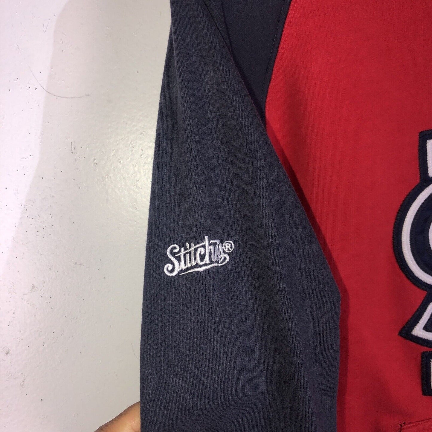 Stitches St Louis Cardinals Hoodie Adult Large Color Red/Blue