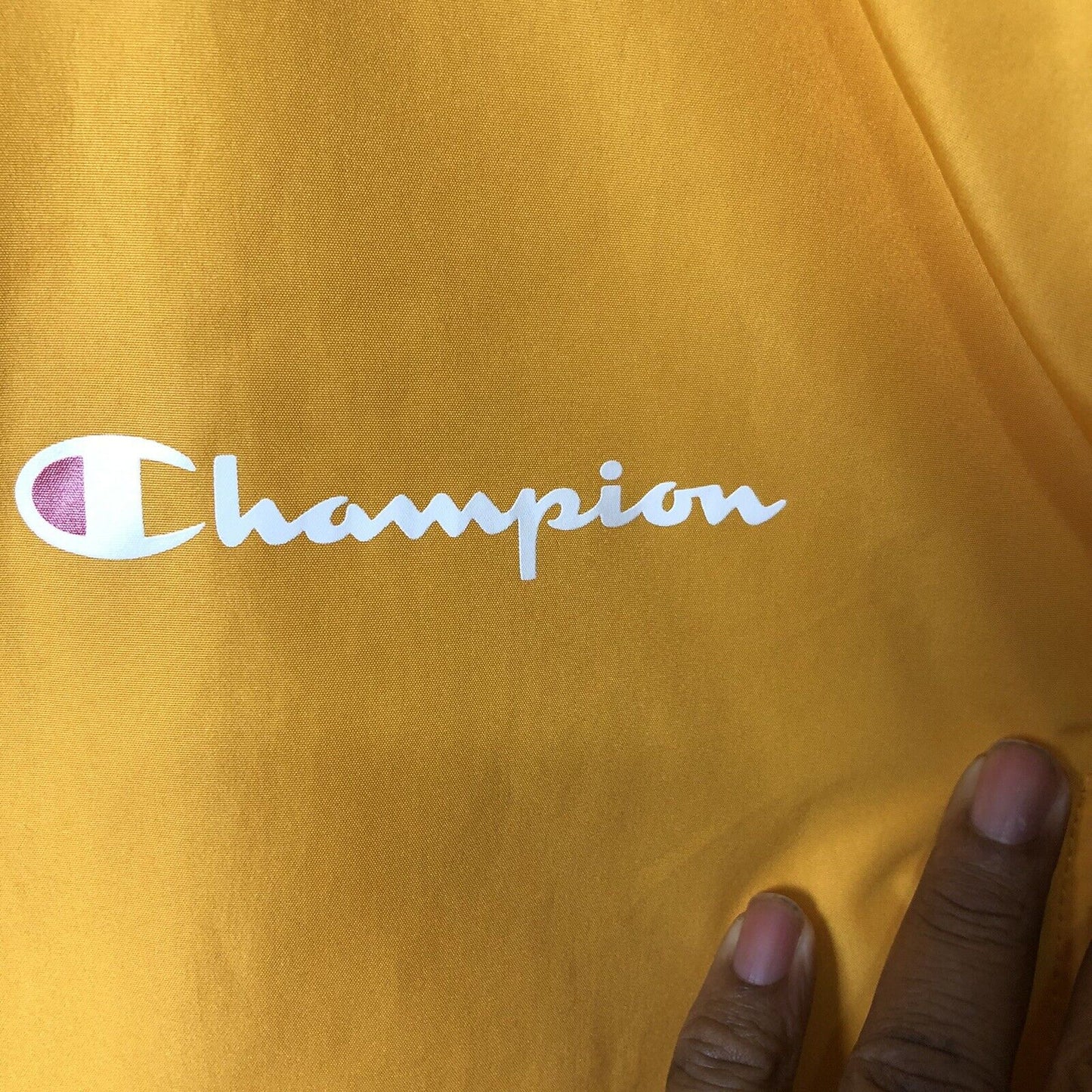 Champion Pullover Jacket Men’s Small Gold (2402150)
